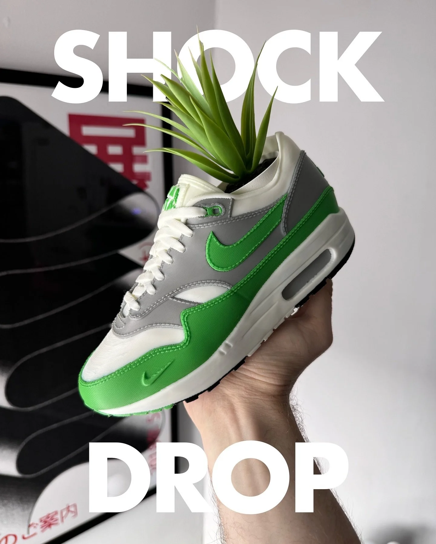 SHOCK DROP

3D Printed Air Max 1 Chlorophyll Planter 🌿 The details on this one are not to be missed.

Online now via the link in bio, very limited quantities.