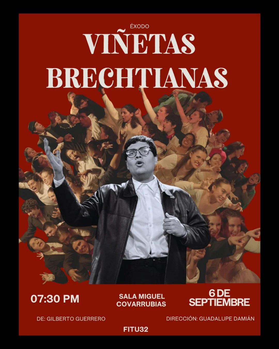 #OrgulloCasAzul 💙⁠
⁠
Te invitamos a la obra &ldquo;Vi&ntilde;etas Brechtianas&rdquo;, integrada por los estudiantes de 5&deg;A de la Licenciatura en Actuaci&oacute;n, un montaje que explora la esencia del teatro y su poder para transformar miradas.?