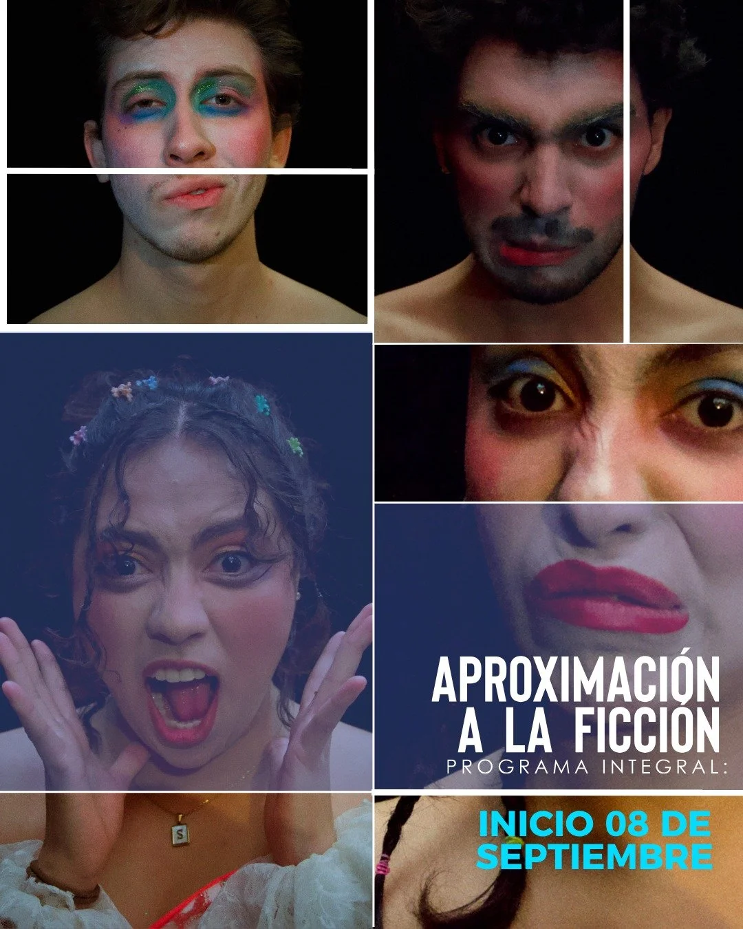 En el Programa Integral: Aproximaci&oacute;n a la Ficci&oacute;n explorar&aacute;s las herramientas fundamentales para construir personajes, desarrollar situaciones y transformar tus ideas en experiencias esc&eacute;nicas y audiovisuales.
Si quieres 