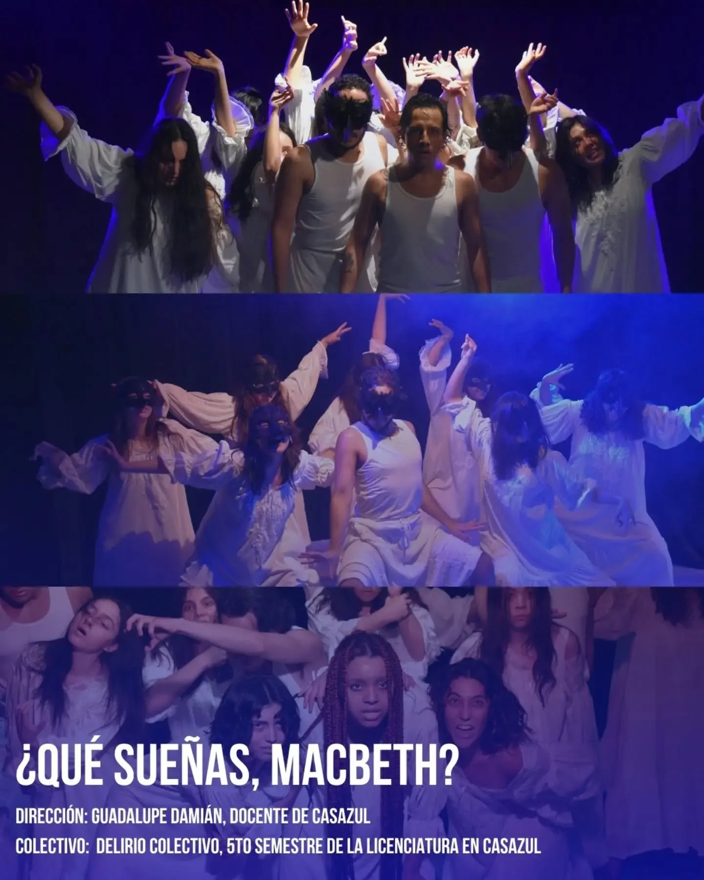 Nos llena de orgullo compartir que tres proyectos de nuestra comunidad fueron seleccionados para la Gran Final del 33.&ordm; FITU y se estar&aacute;n presentando del 3 al 13 de septiembre de 2026. ✨
🌟 &iquest;Qu&eacute; sue&ntilde;as, Macbeth?
Direc