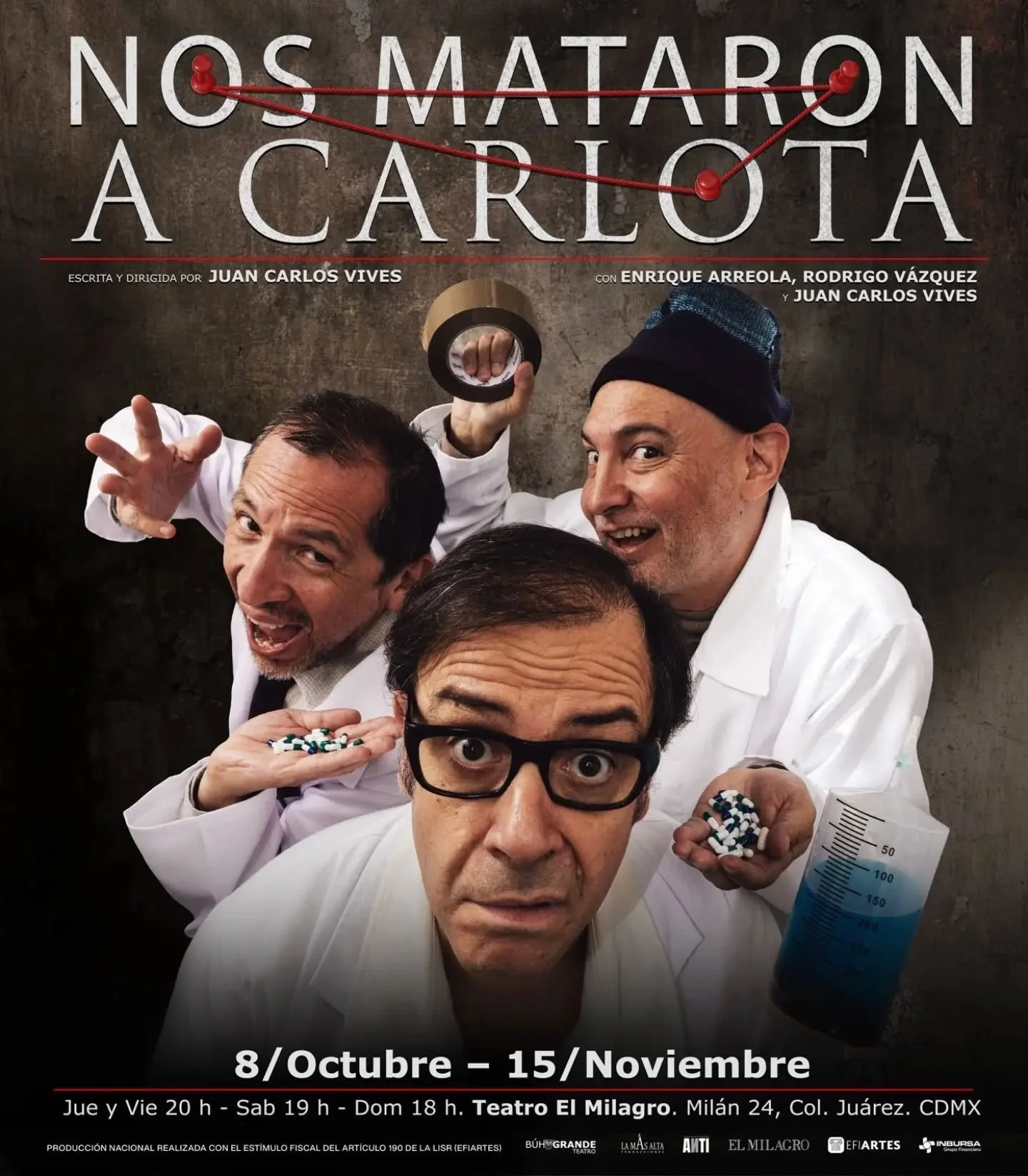 &iexcl;El talento de nuestra comunidad llega al escenario! 
Celebramos la participaci&oacute;n de Juan Carlos Vives, docente de CasAzul, quien est&aacute; a cargo de la dramaturgia y direcci&oacute;n, adem&aacute;s de formar parte del elenco; as&iacu