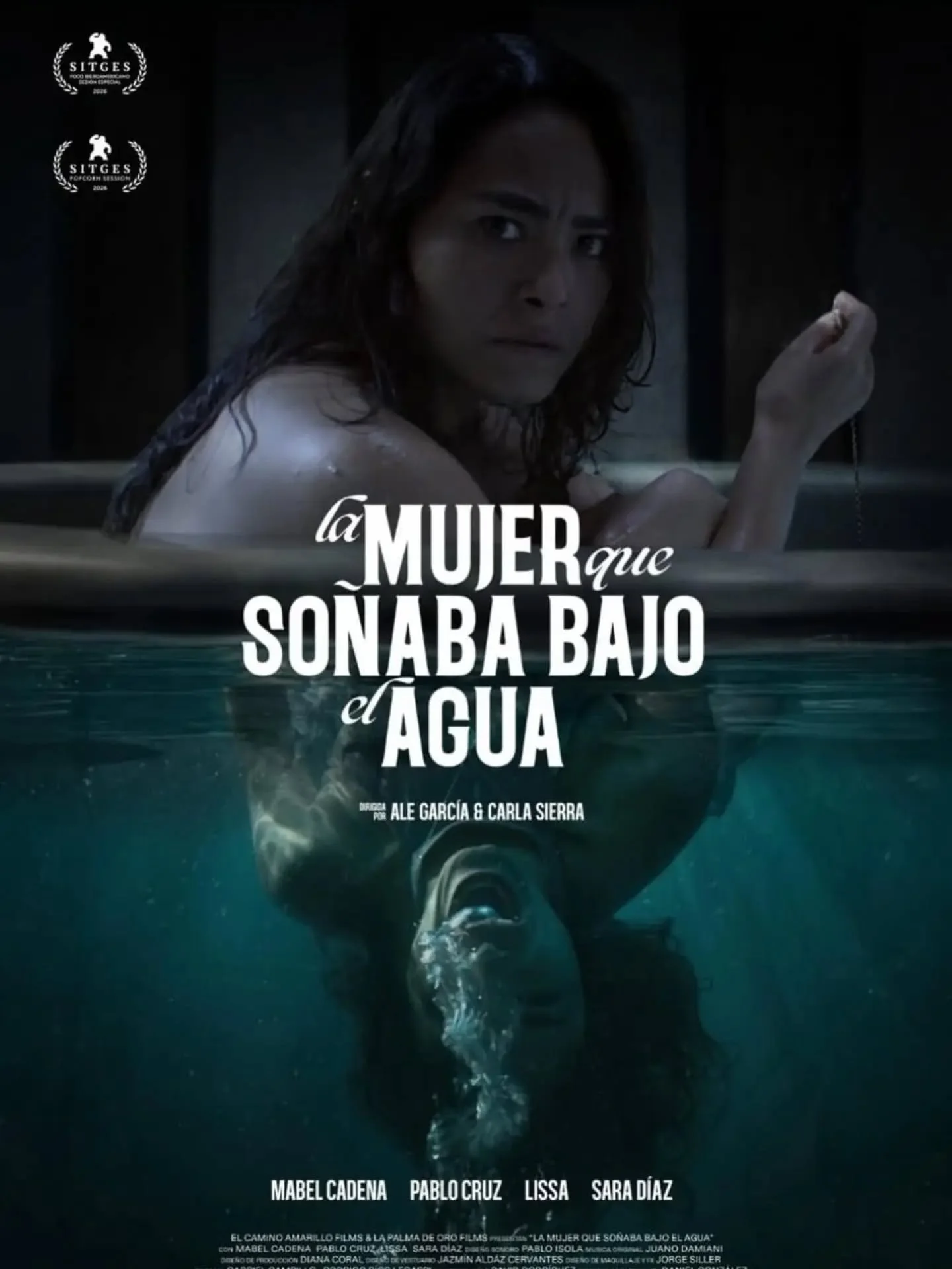 Celebramos la participaci&oacute;n de nuestra egresada Mabel Cadena en La mujer que so&ntilde;aba bajo el agua, &oacute;pera prima de las cineastas regiomontanas Ale Garc&iacute;a y Carla Sierra.
Esta pel&iacute;cula mexicana de thriller psicol&oacut