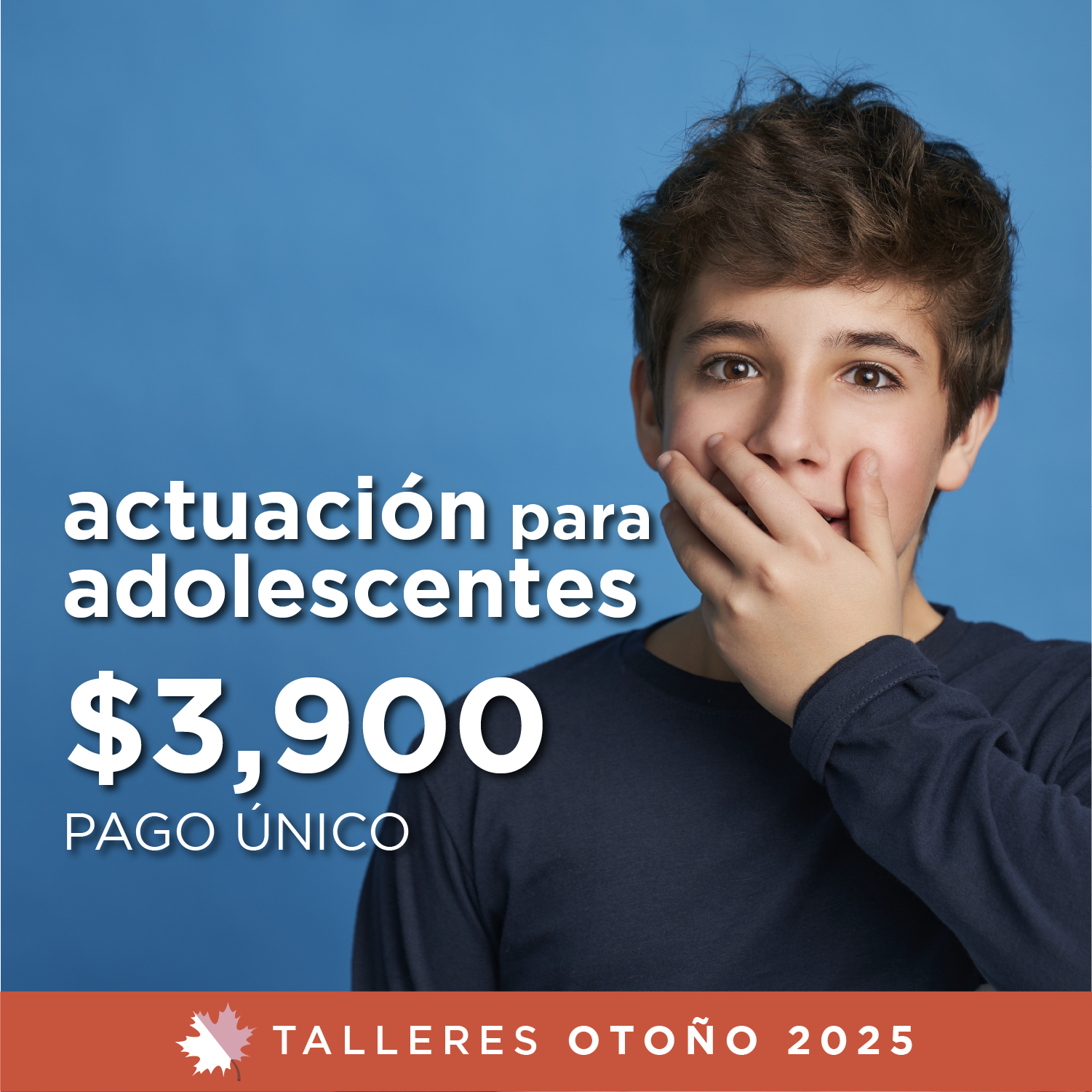 Taller de Actuación para Adolescentes - Pago único