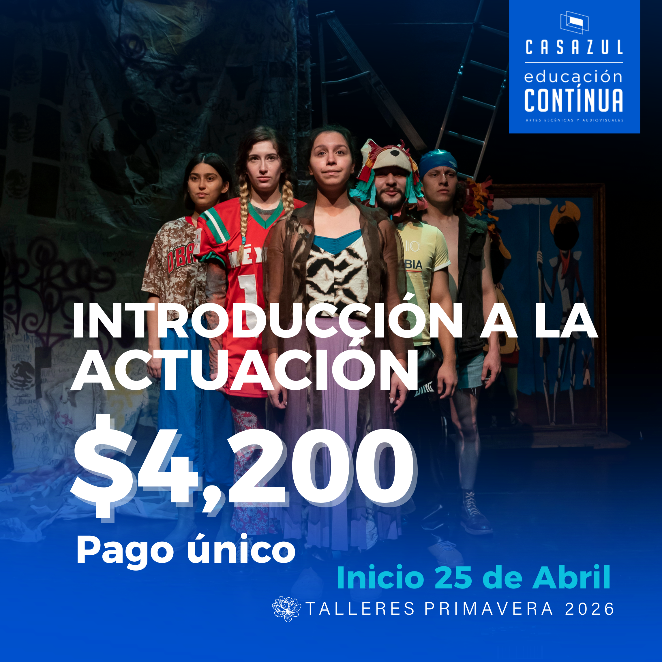 Taller de Introducción a la Actuación - Pago único
