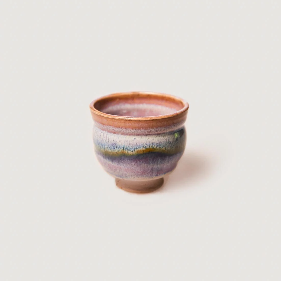 Tea Bowl w/ Blue Tones