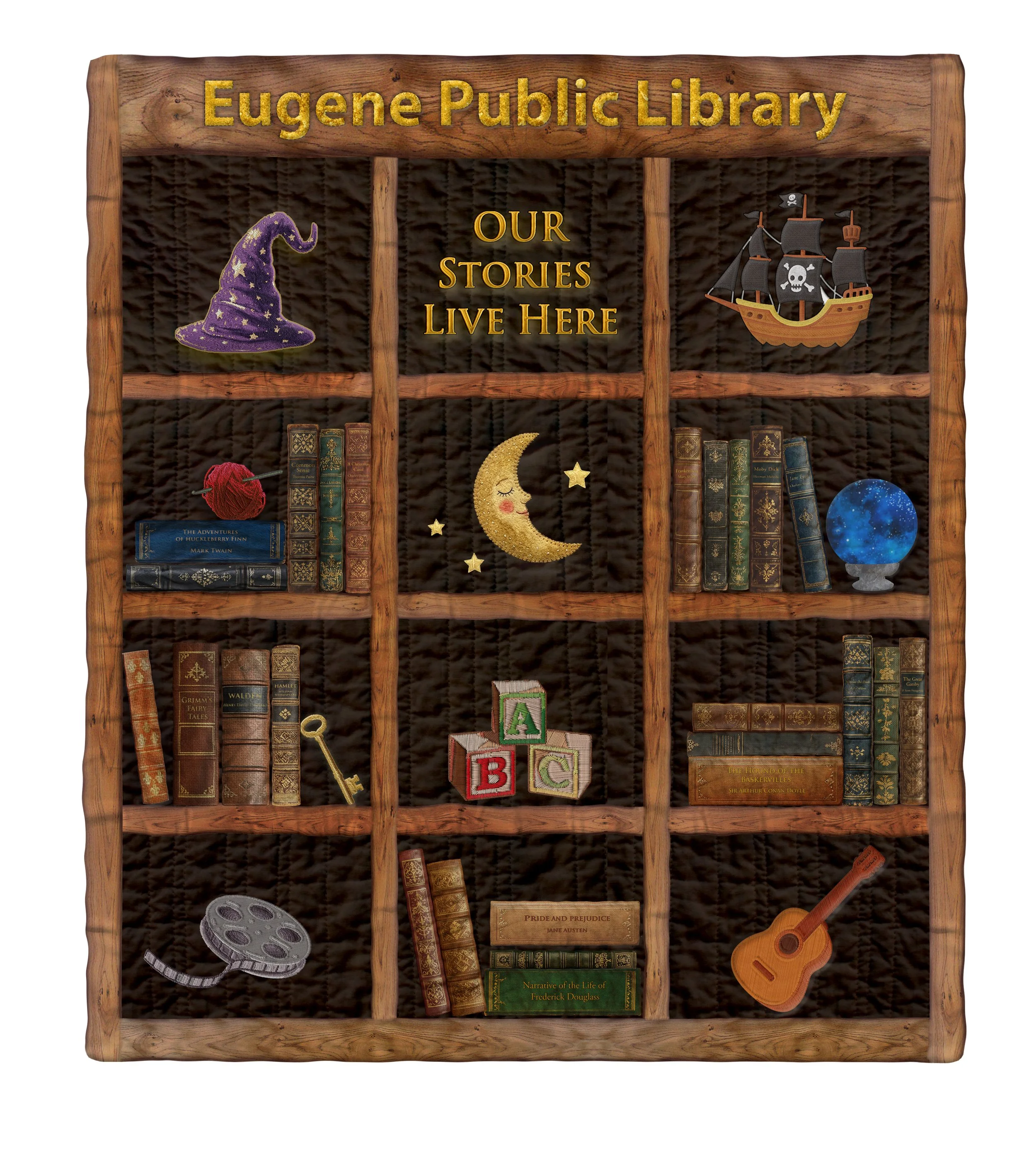 21. Title: Eugene Public Library: OUR Stories Live Here, Description: I am new to Eugene and the Eugene Public Library, but I have revered libraries and all they represent my whole life and was blown away by the welcoming environment and resources th