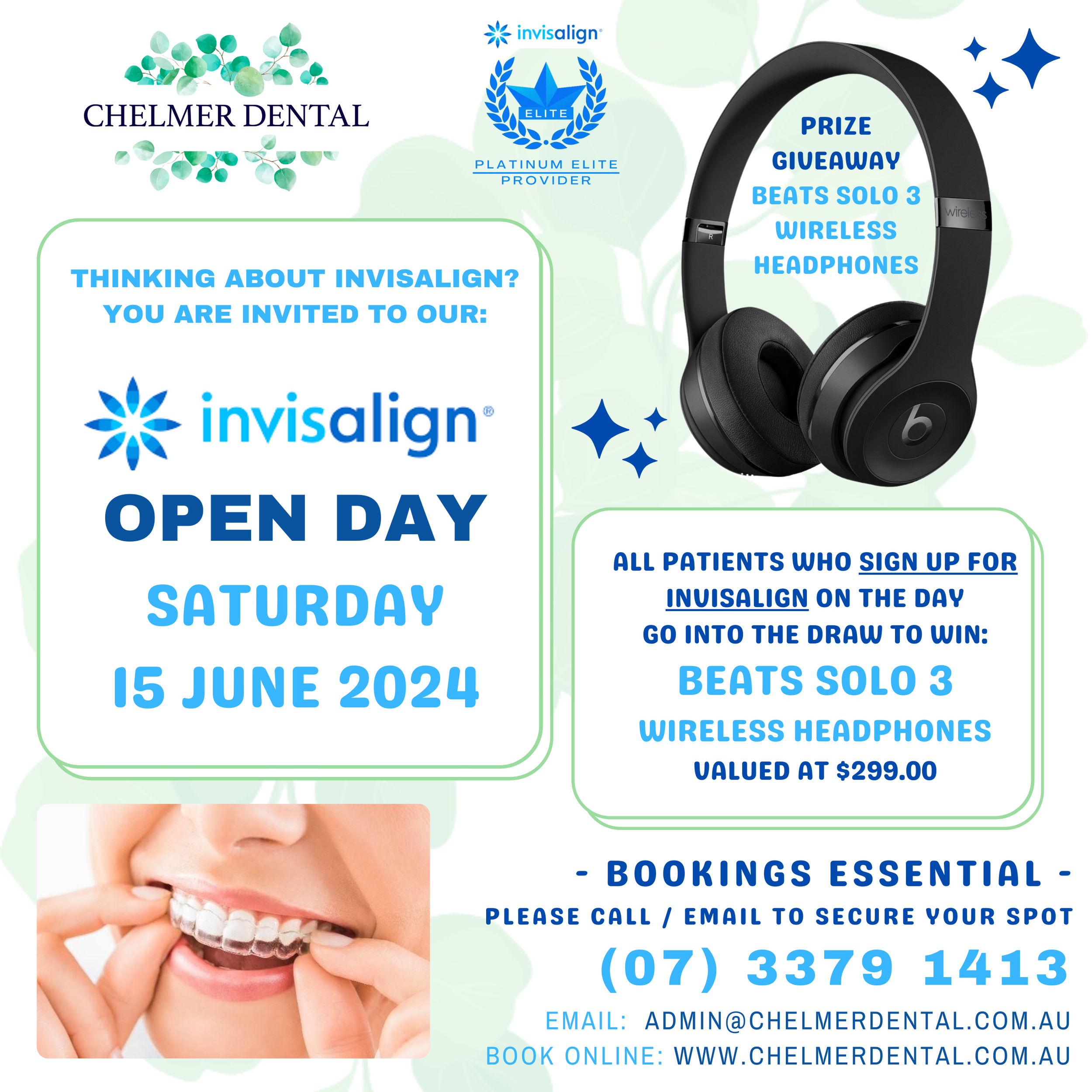 Invisalign Open Day - 15 June 2024