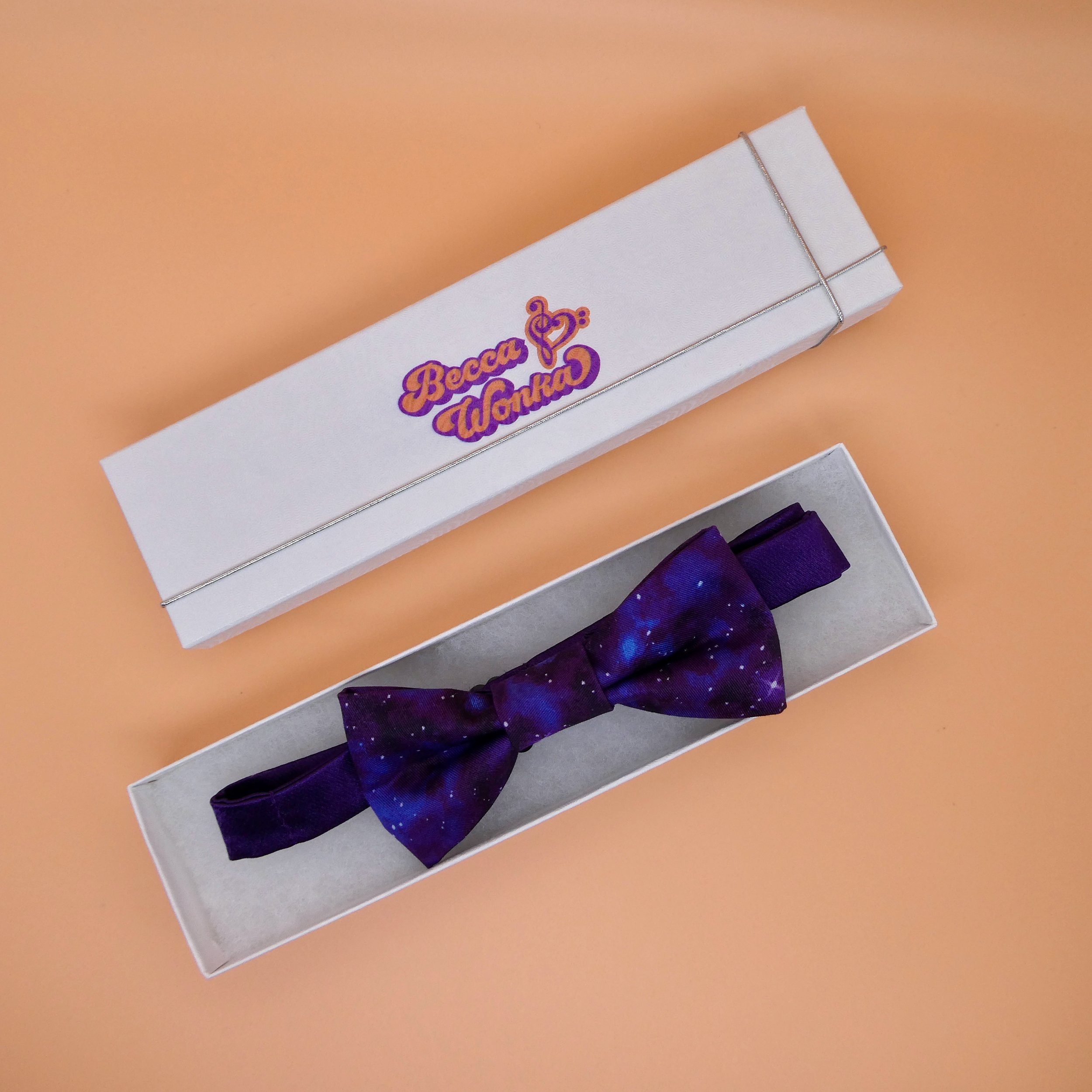 galaxy bow tie with box from top.jpeg