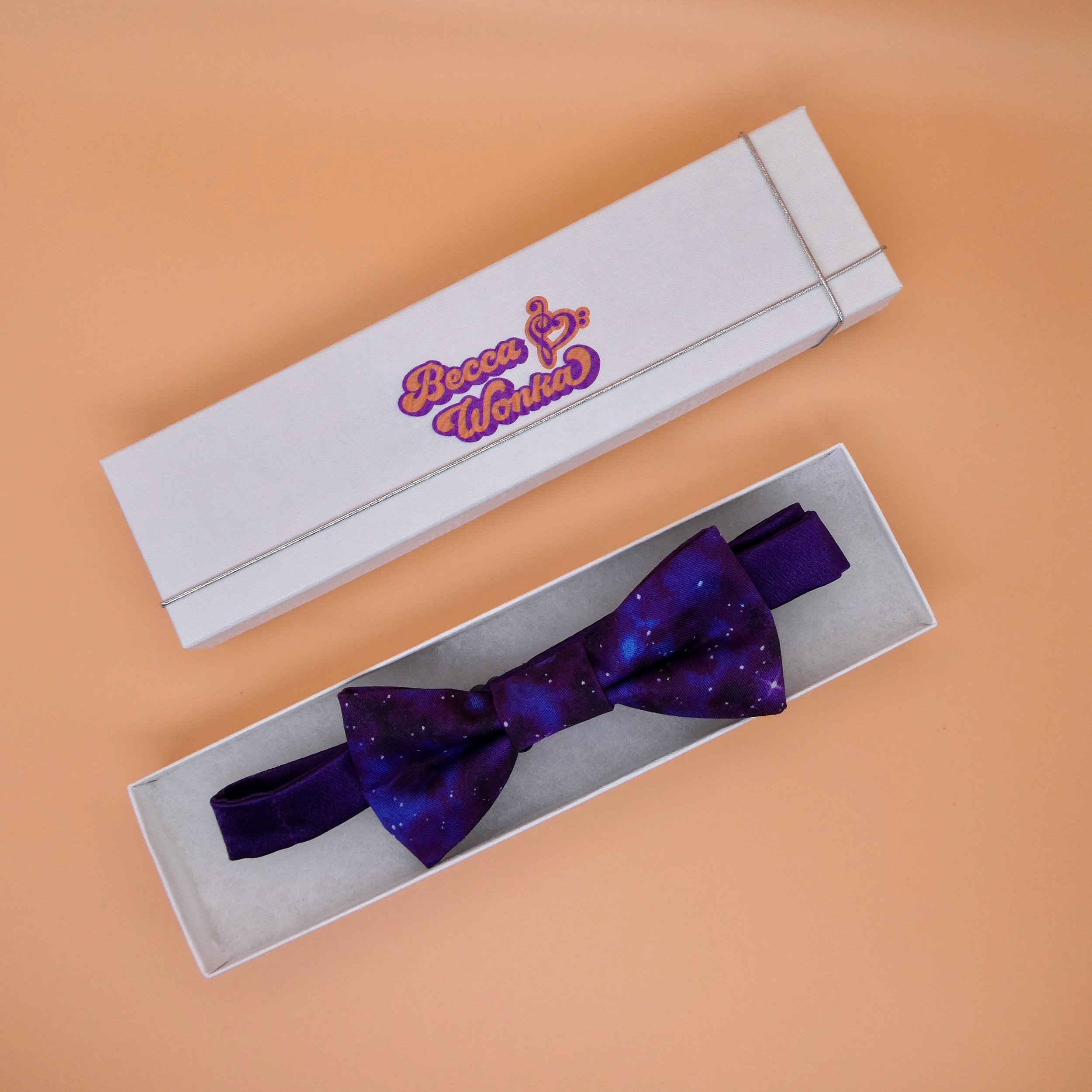 galaxy bow tie with box from top.jpeg