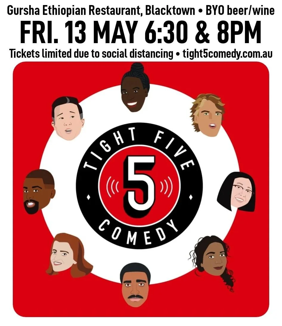 Celebrating 3 years of entertaining local comedy fans! Sydney's antiracist comedians are back with *2* lineups on a Friday night! 

BYO favourite beers + wines. Start with meat, vegetarian &amp; vegan options, stay for our Ethiopian coffee ceremony--