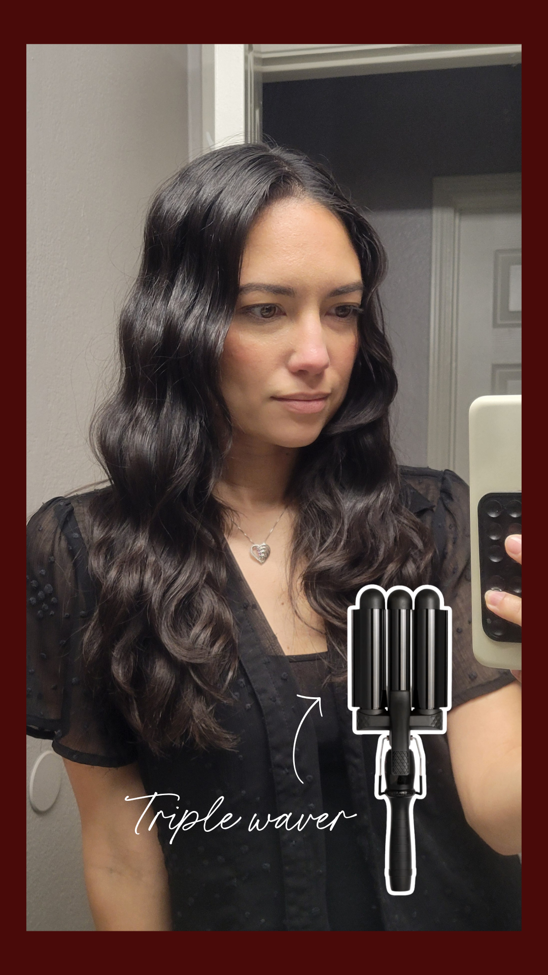 mermade triple waver results 32mm