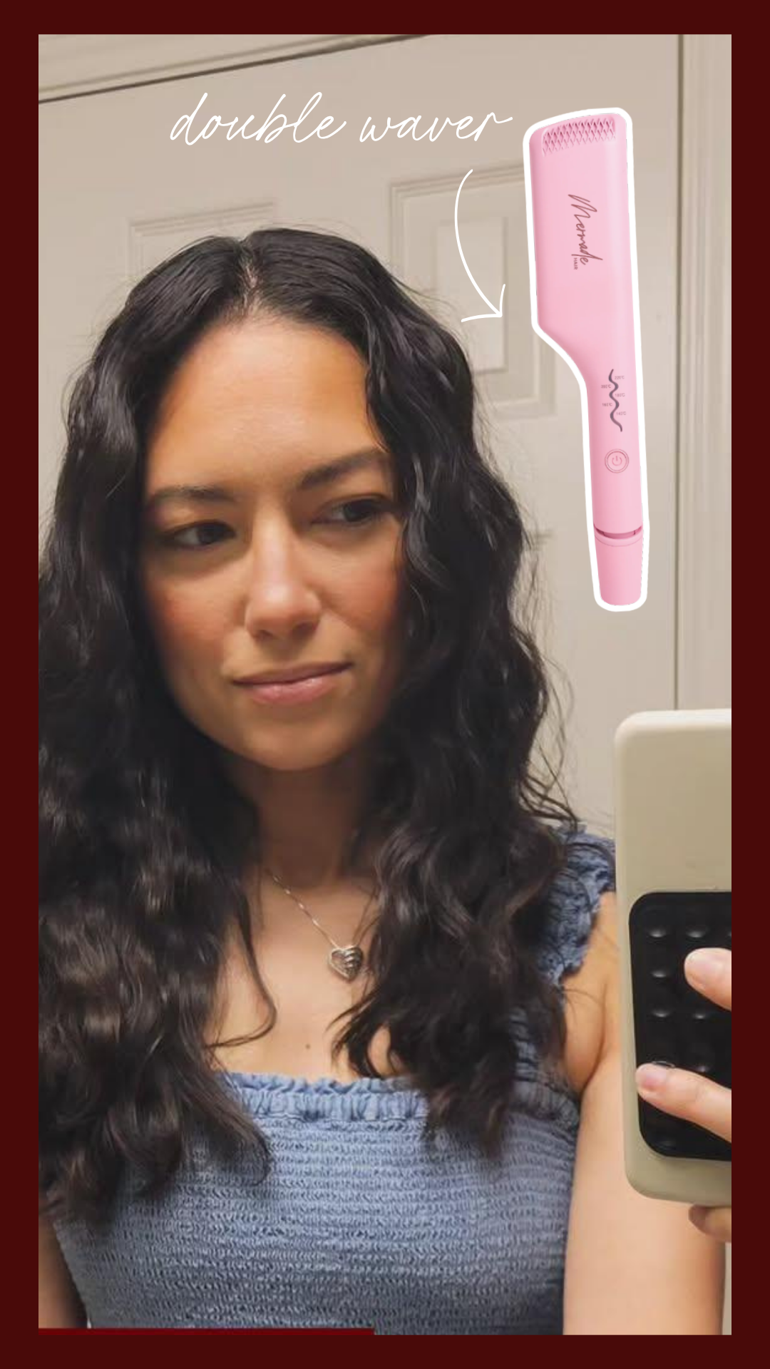 Mermade Double Hair Waver Results