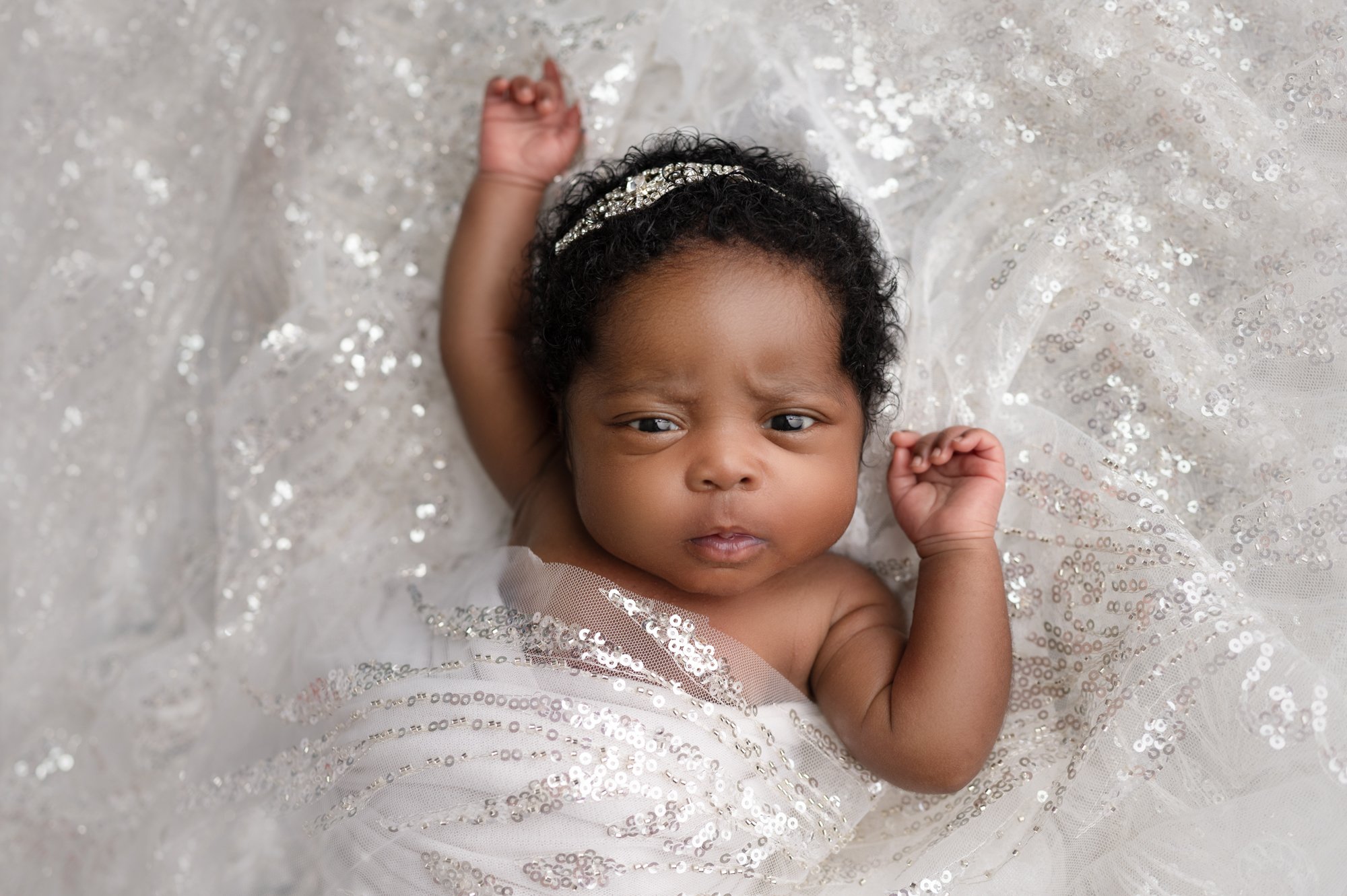 Infant Photography white backdrop