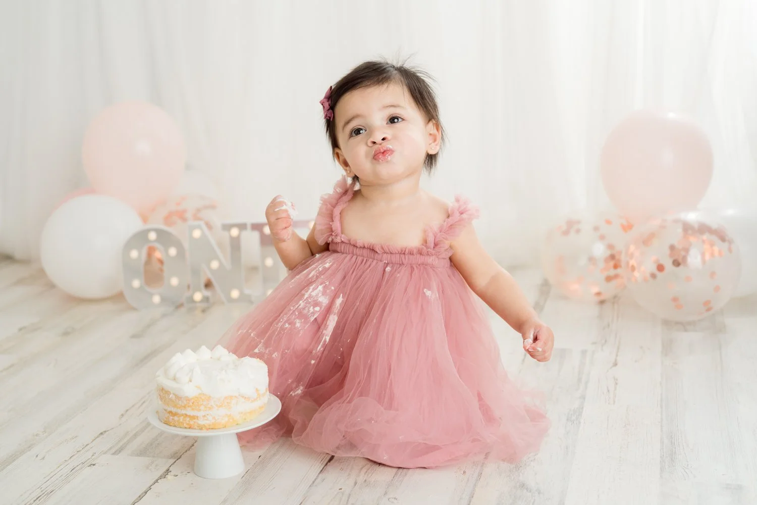 Valentina’s First Birthday Session | Columbus Ohio Baby Photographer