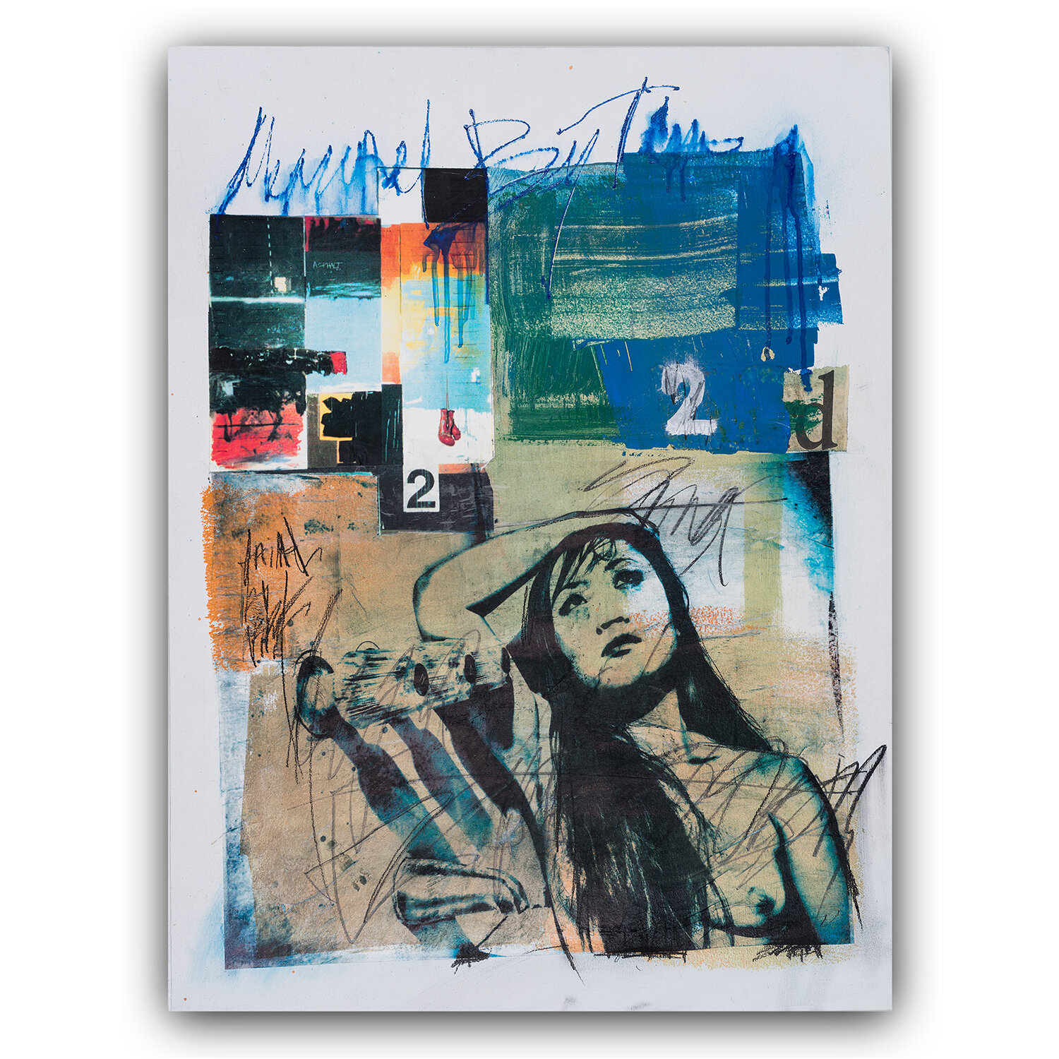 "Second Chance"
Collaboration with artist Eddie Colla.
Mixed media on cradled wood panel.
18 x 24 inches (46 x 61 cm) $900