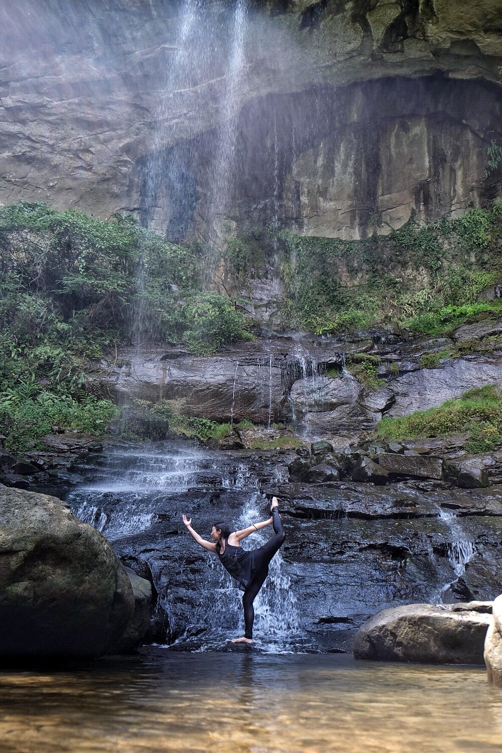 Pipa Cave Waterfall