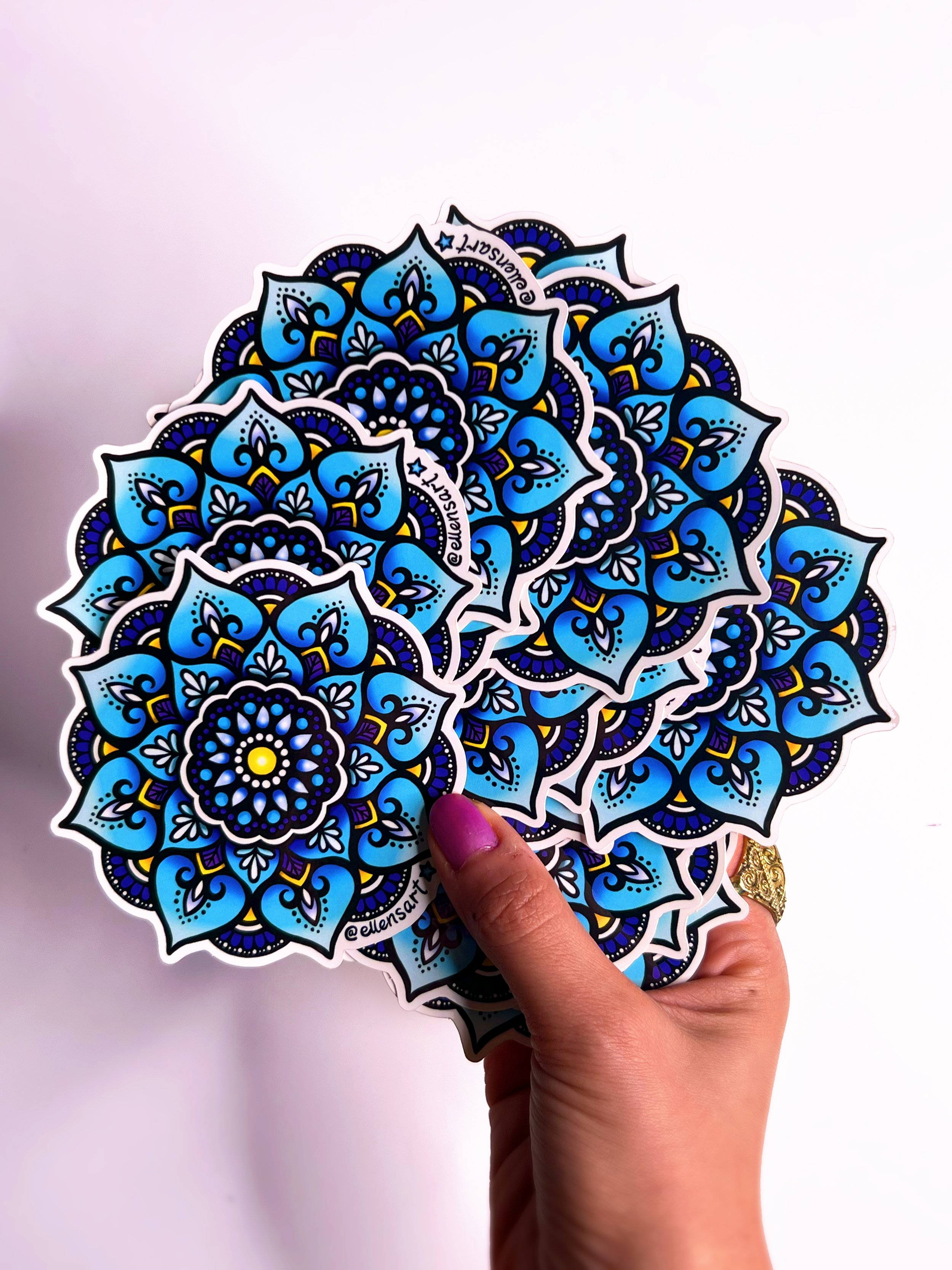EllenStapleton_SHOP_Sticker_Mandala_Blue_OverlappingWHITE.jpg