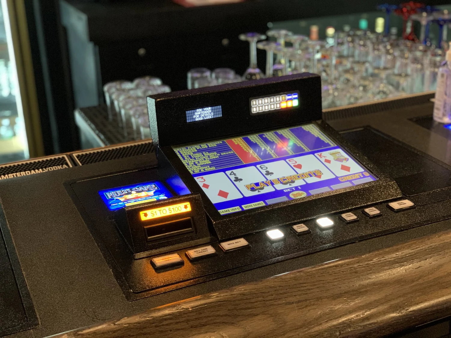 Poker, Keno & Slots. Enjoy shuffleboard, Golden Tee, TouchTunes jukebox