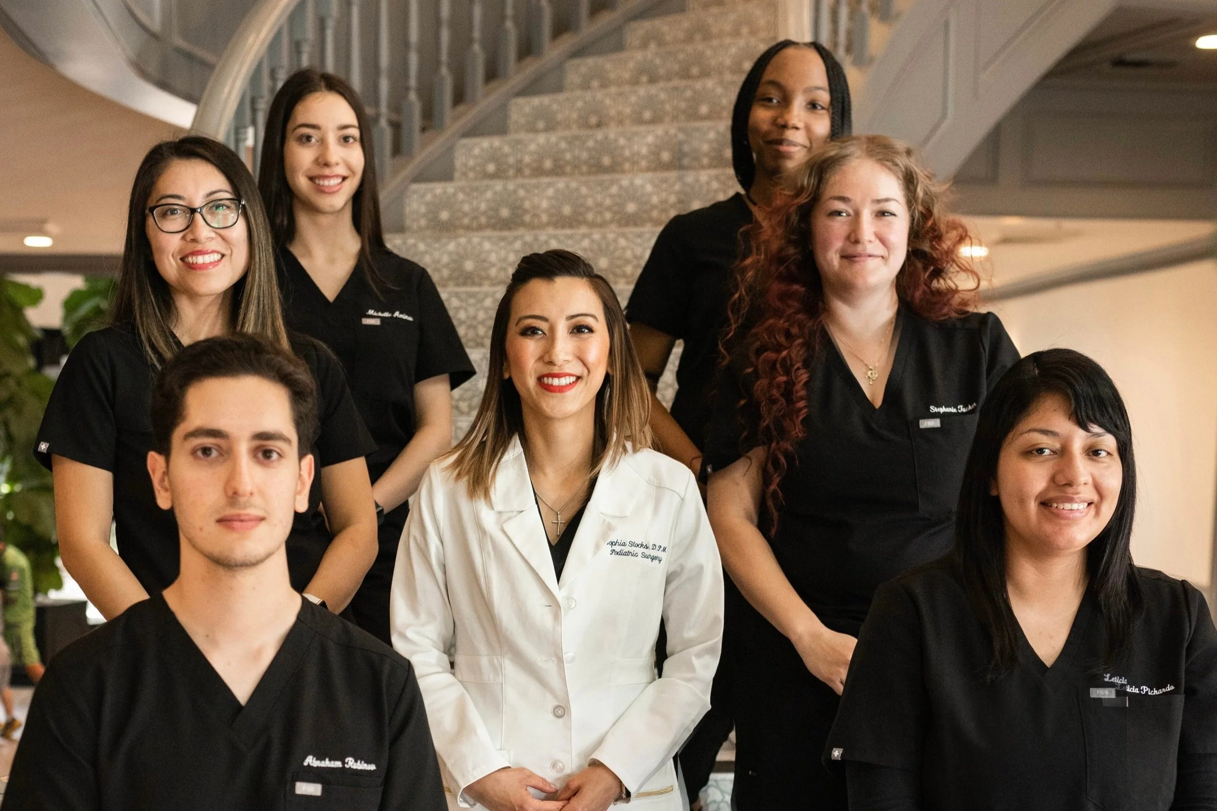 Dr. Stocks with Arizona Foot & Wound Specialist team