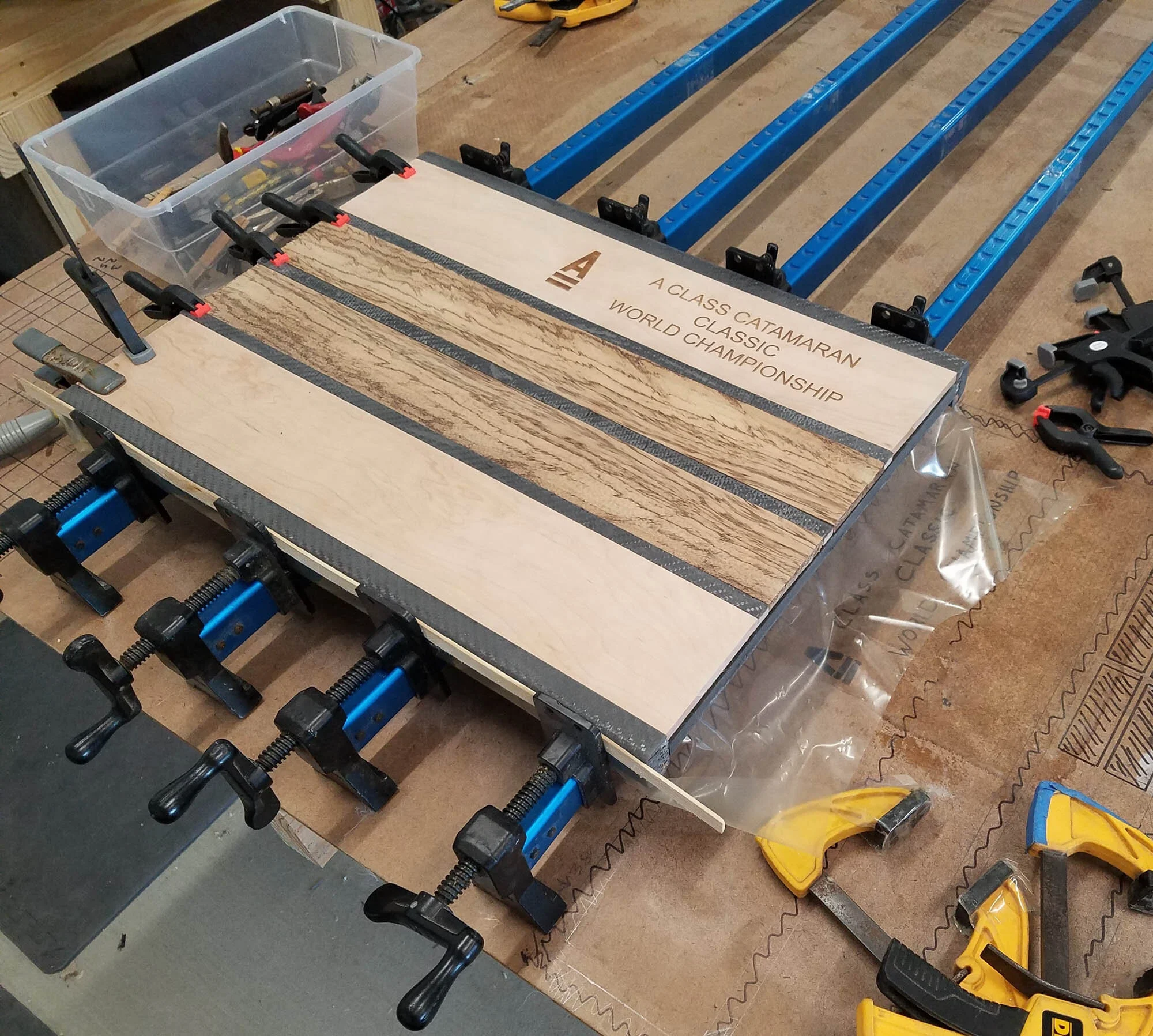 A Class World Championship trophy