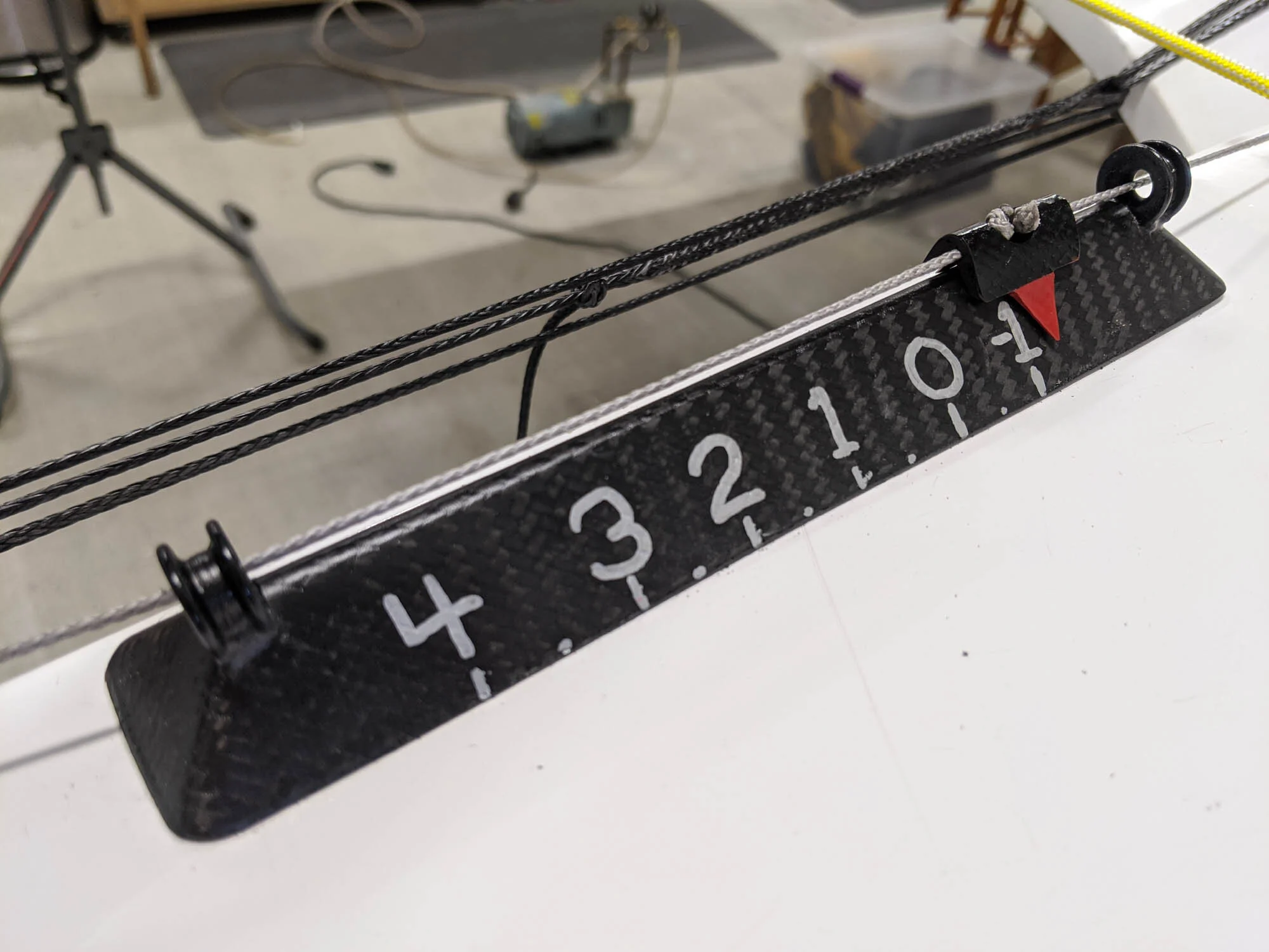Rudder angle indicator