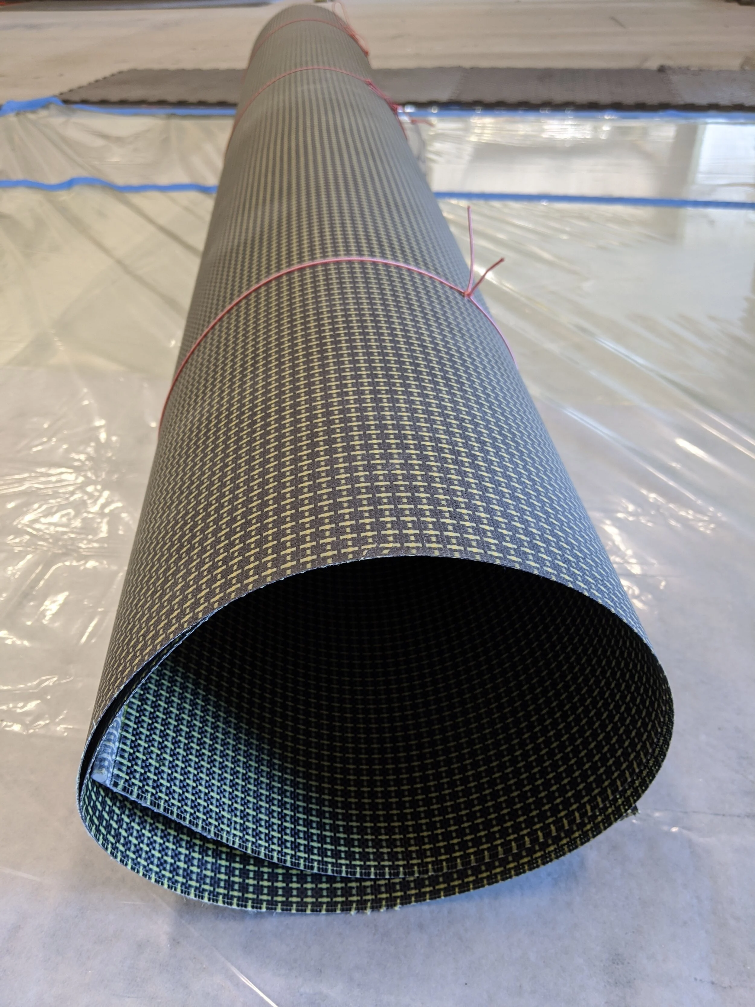 Trampoline ready for shipping