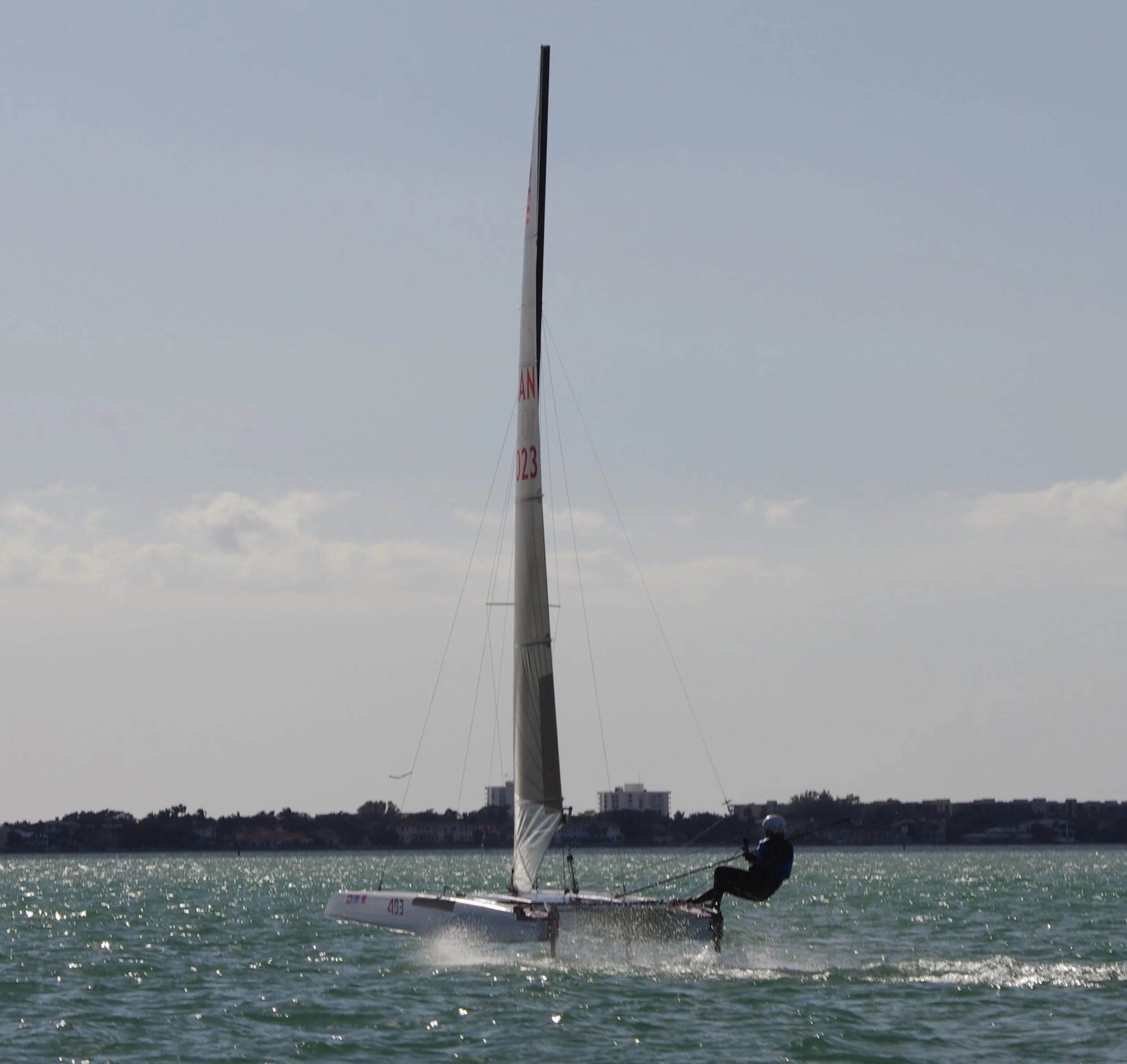 Balancing sail forces