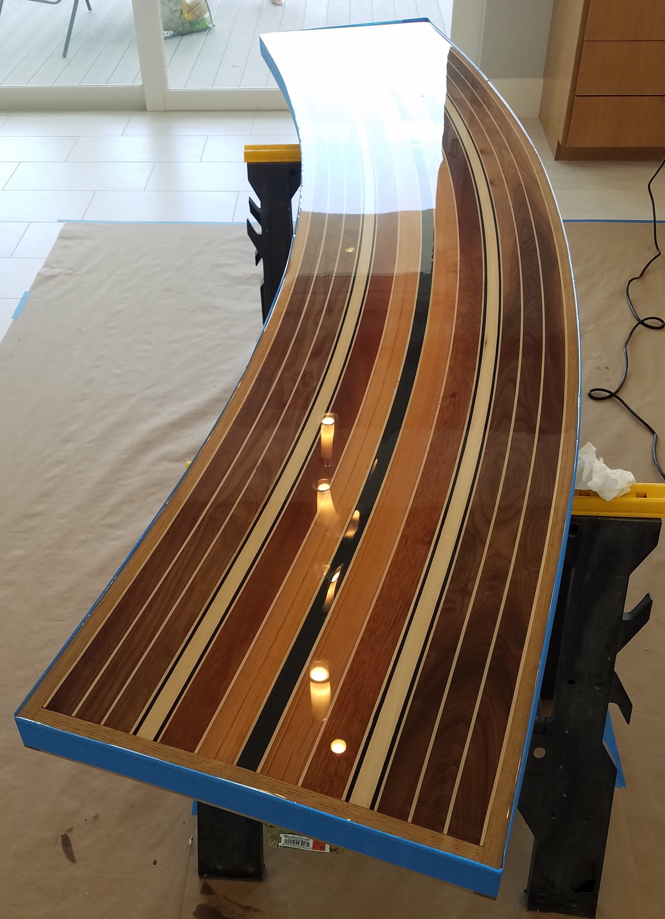 Epoxy finish