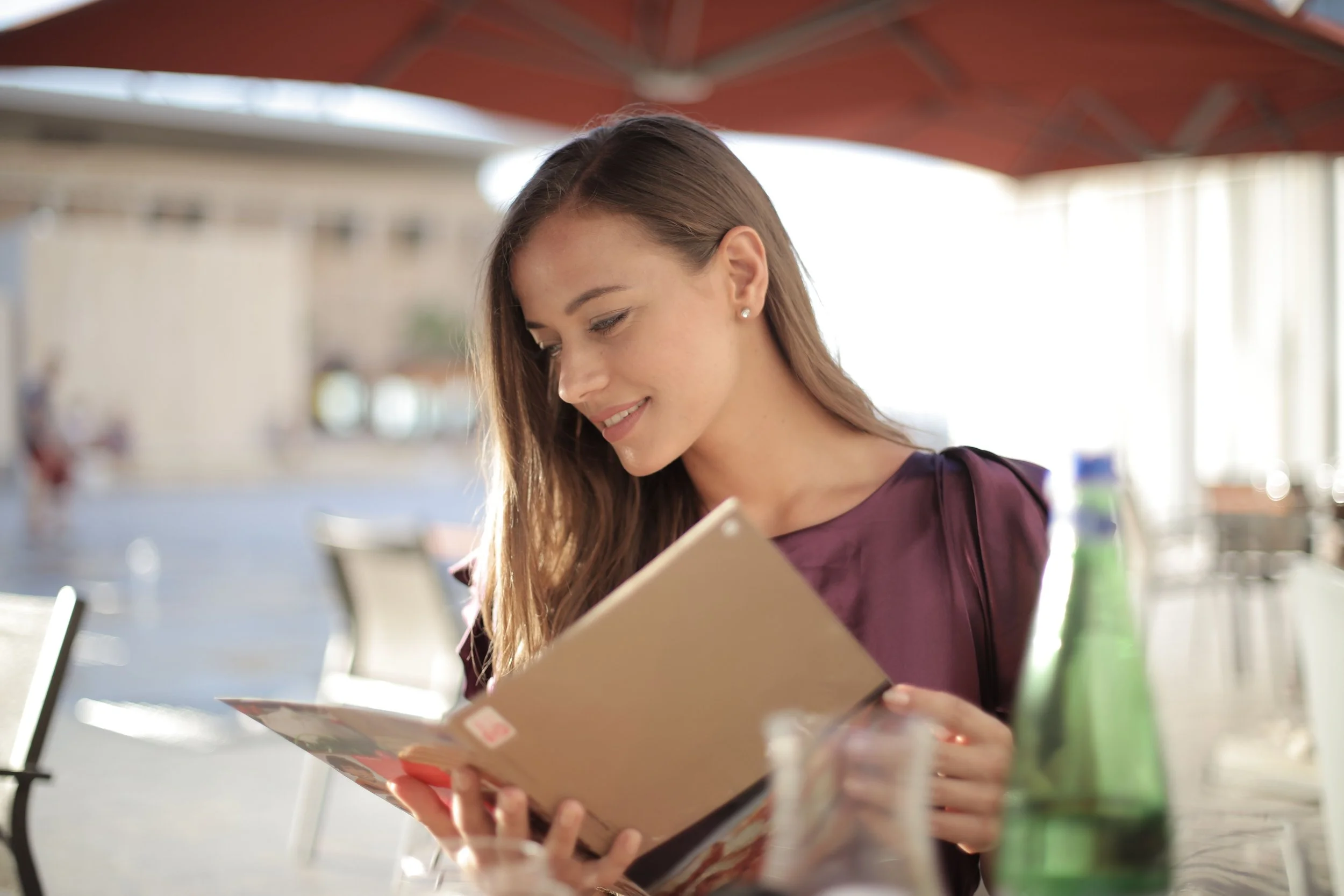 Person pausing to consider what they genuinely want