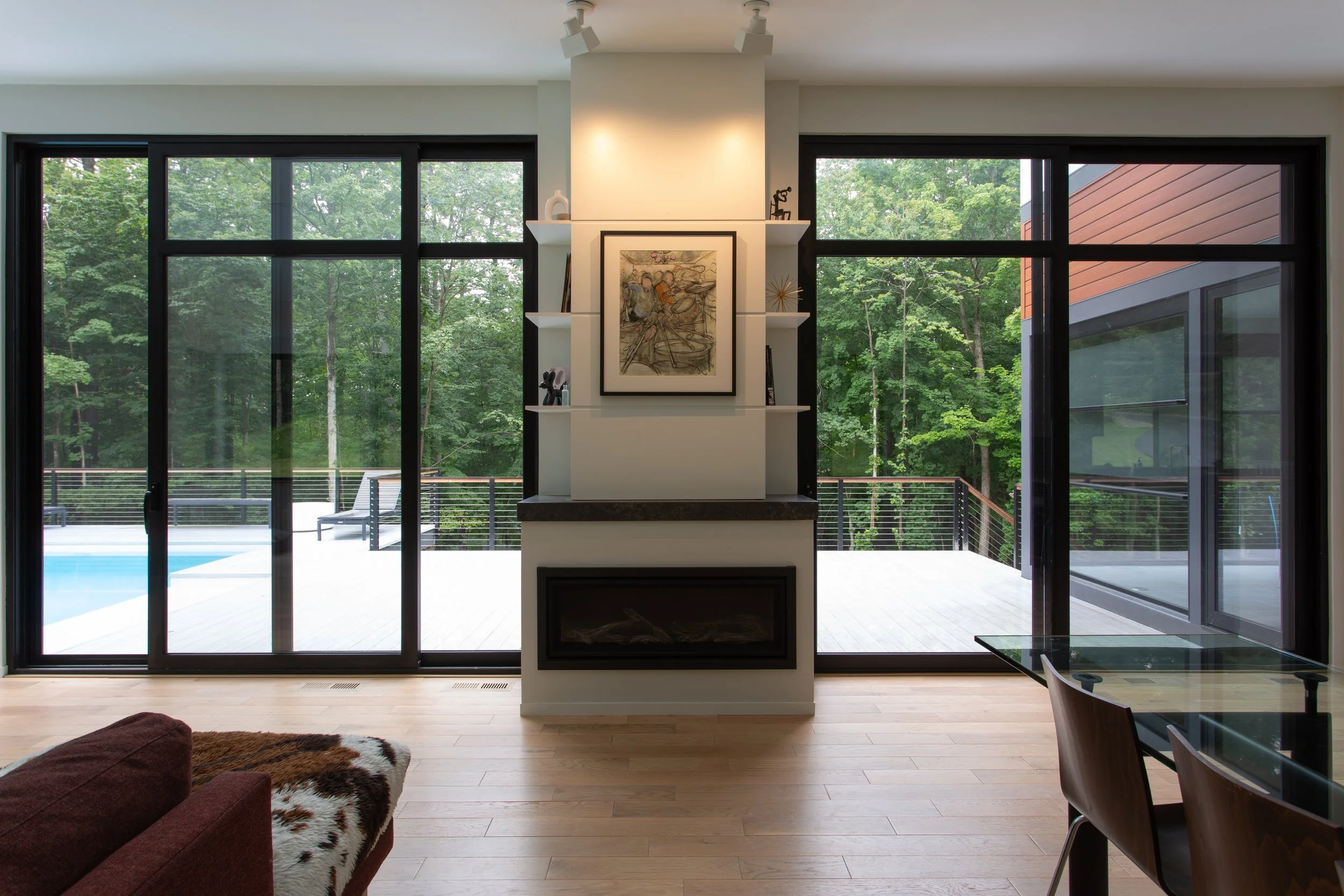 Custom Built Living Room - Gordon Design-Build, Exeter NH