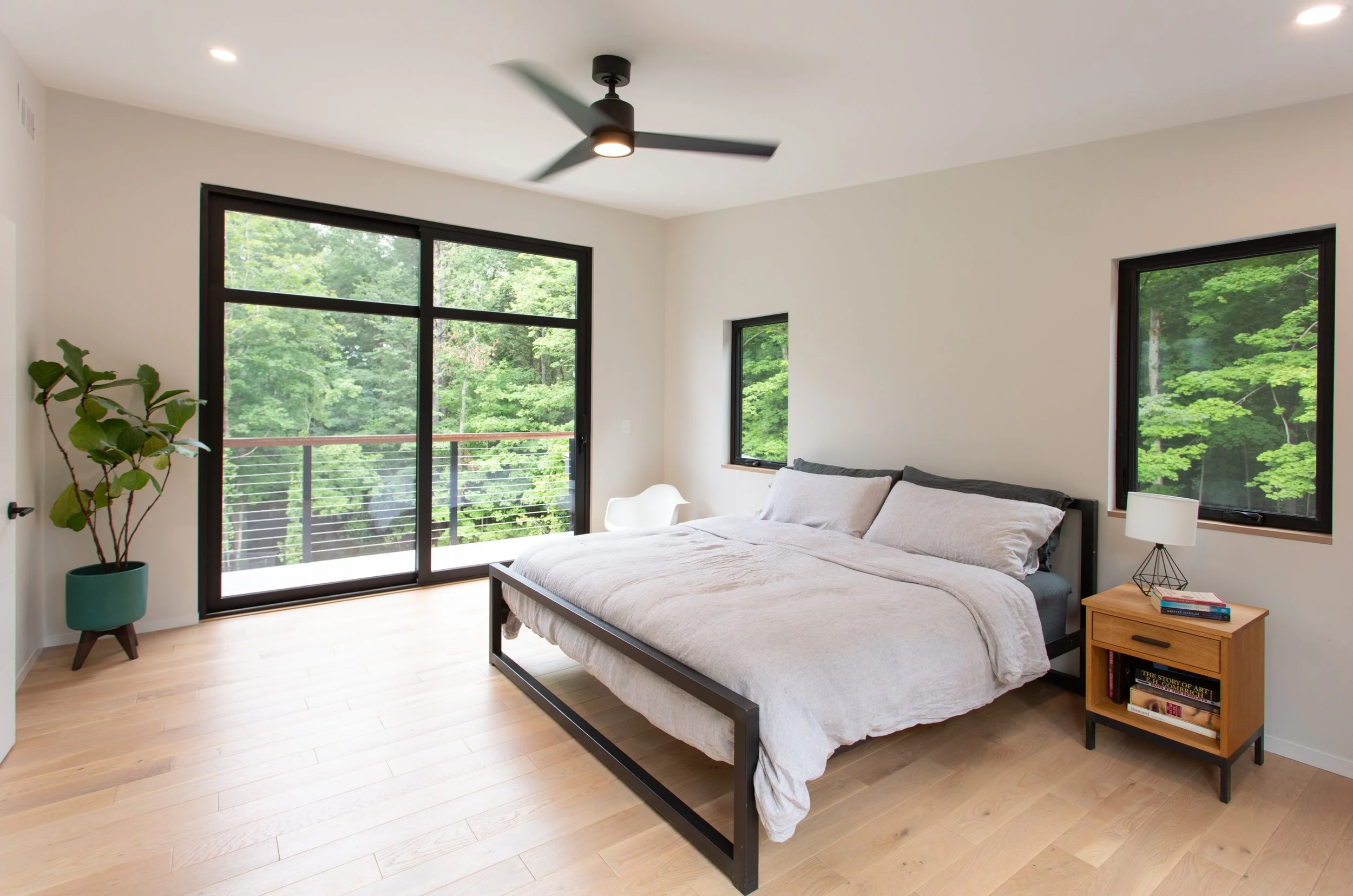 Custom Built Home Master Bedroom - Gordon Design-Build, Exeter NH