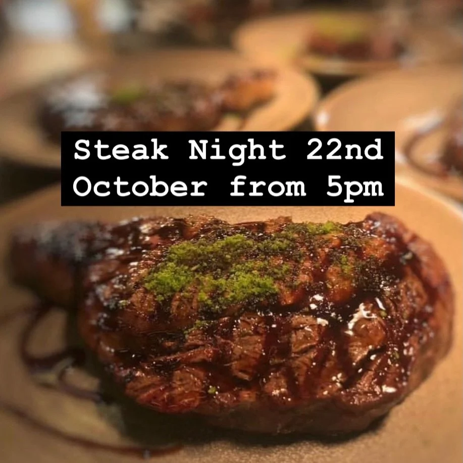 Last nights Tacos and Tequila was a brilliant night- if you want to join us for our next event we&rsquo;ve got Steak Night coming up on 22nd October or if you can&rsquo;t wait are seeing this one we&rsquo;ve got a nice juicy rump on the menu with you