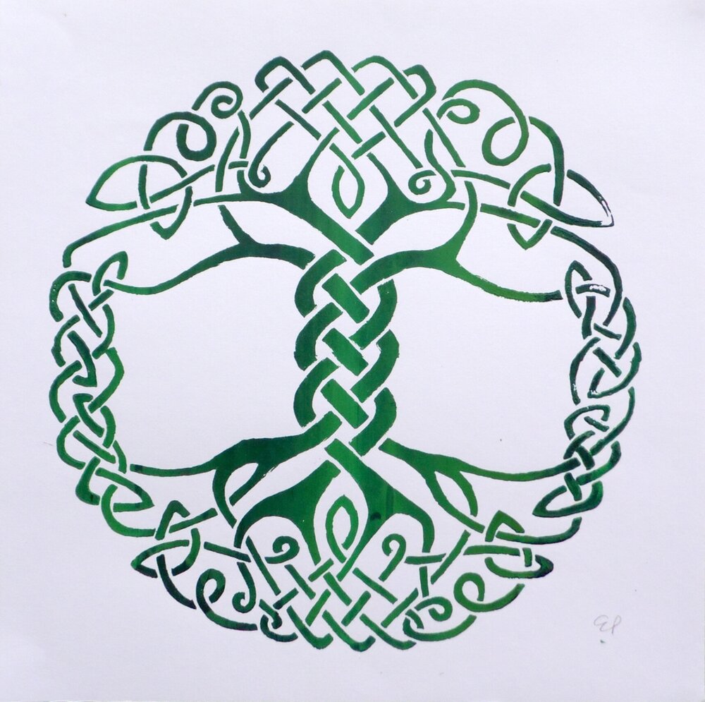celtic tree of