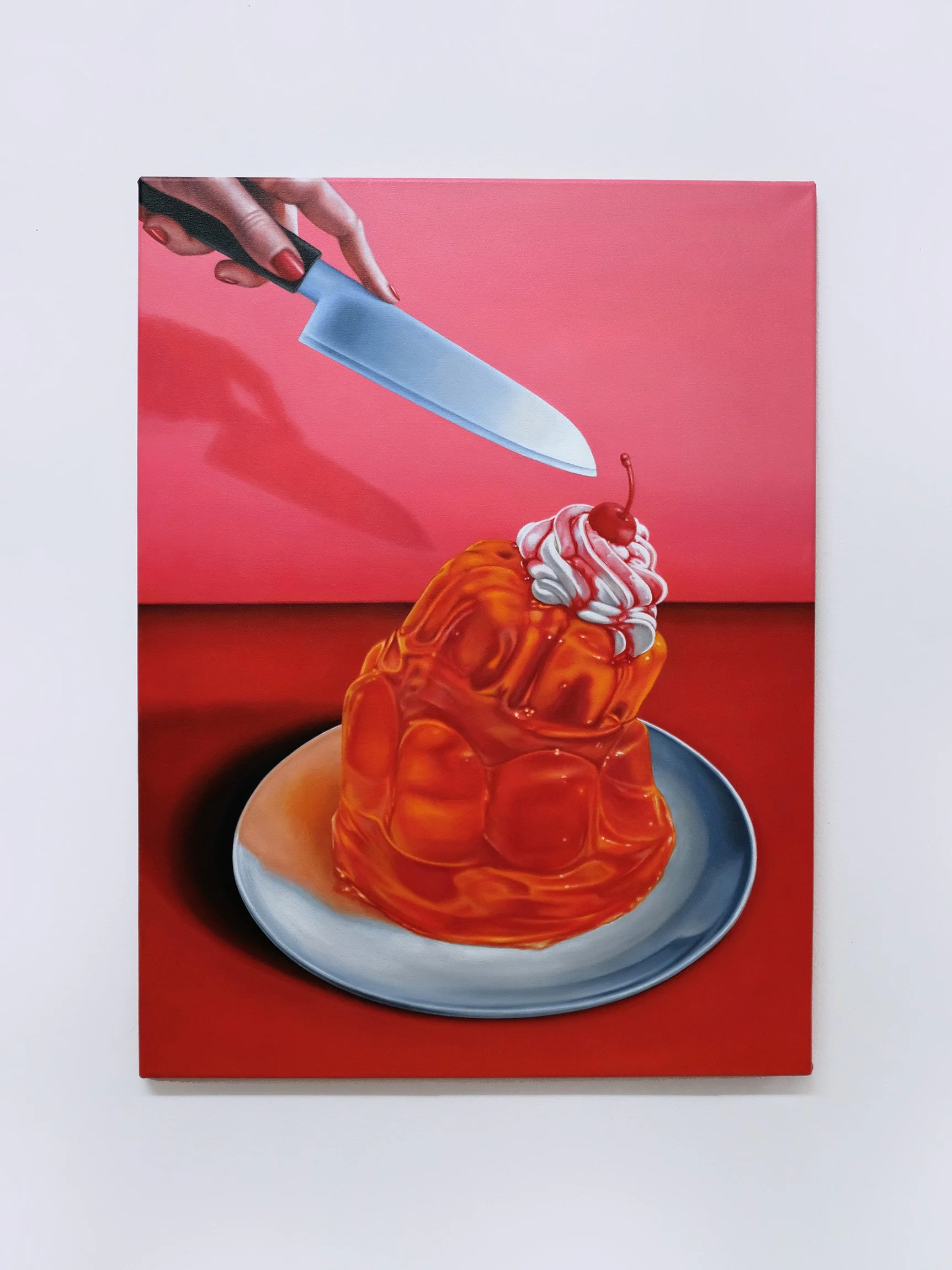 Defensive Jelly | 80 x 60 cm | oil on canvas | 2026