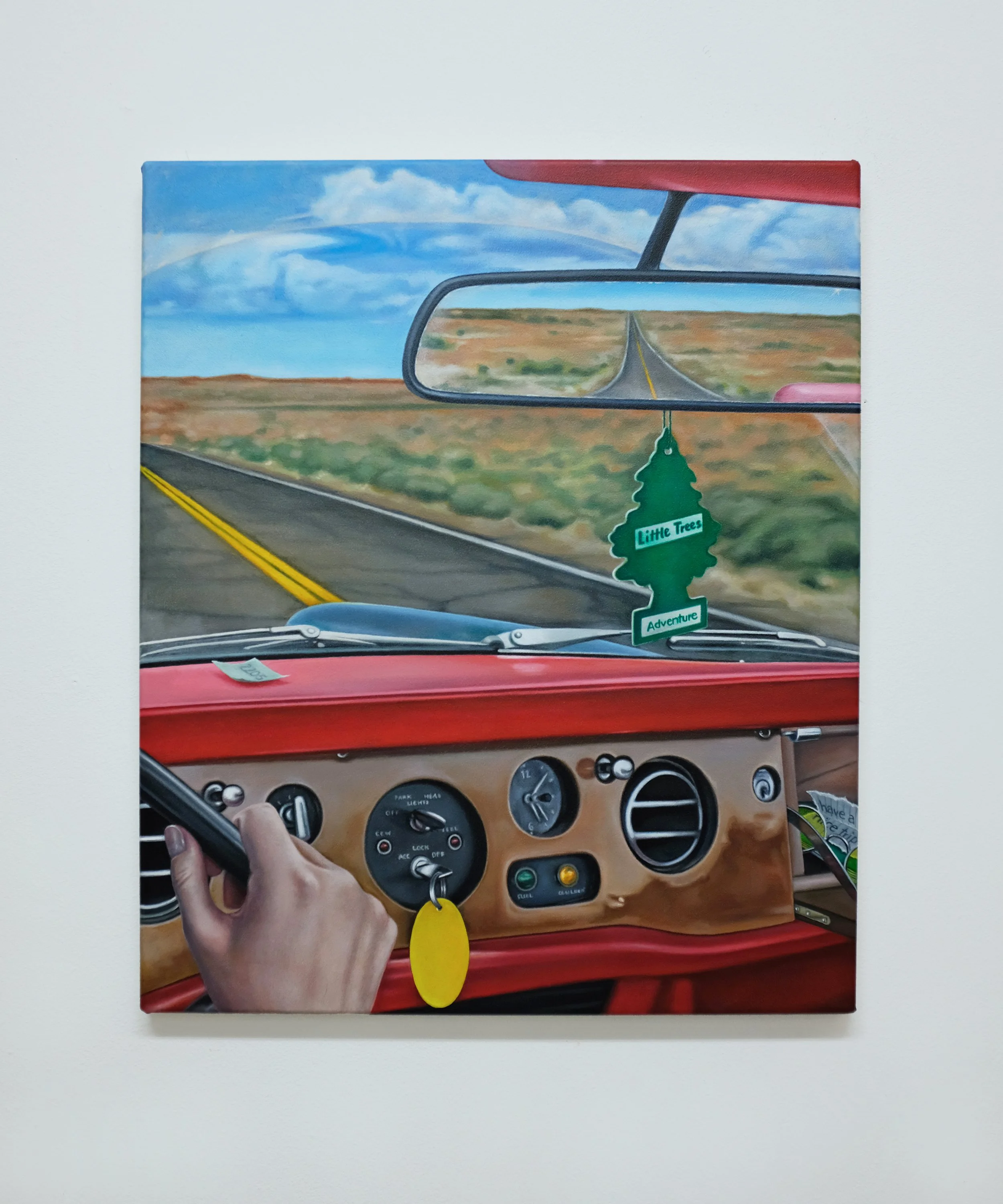 The Smell of Adventure | 60 x 50 cm | oil on canvas | 2025 