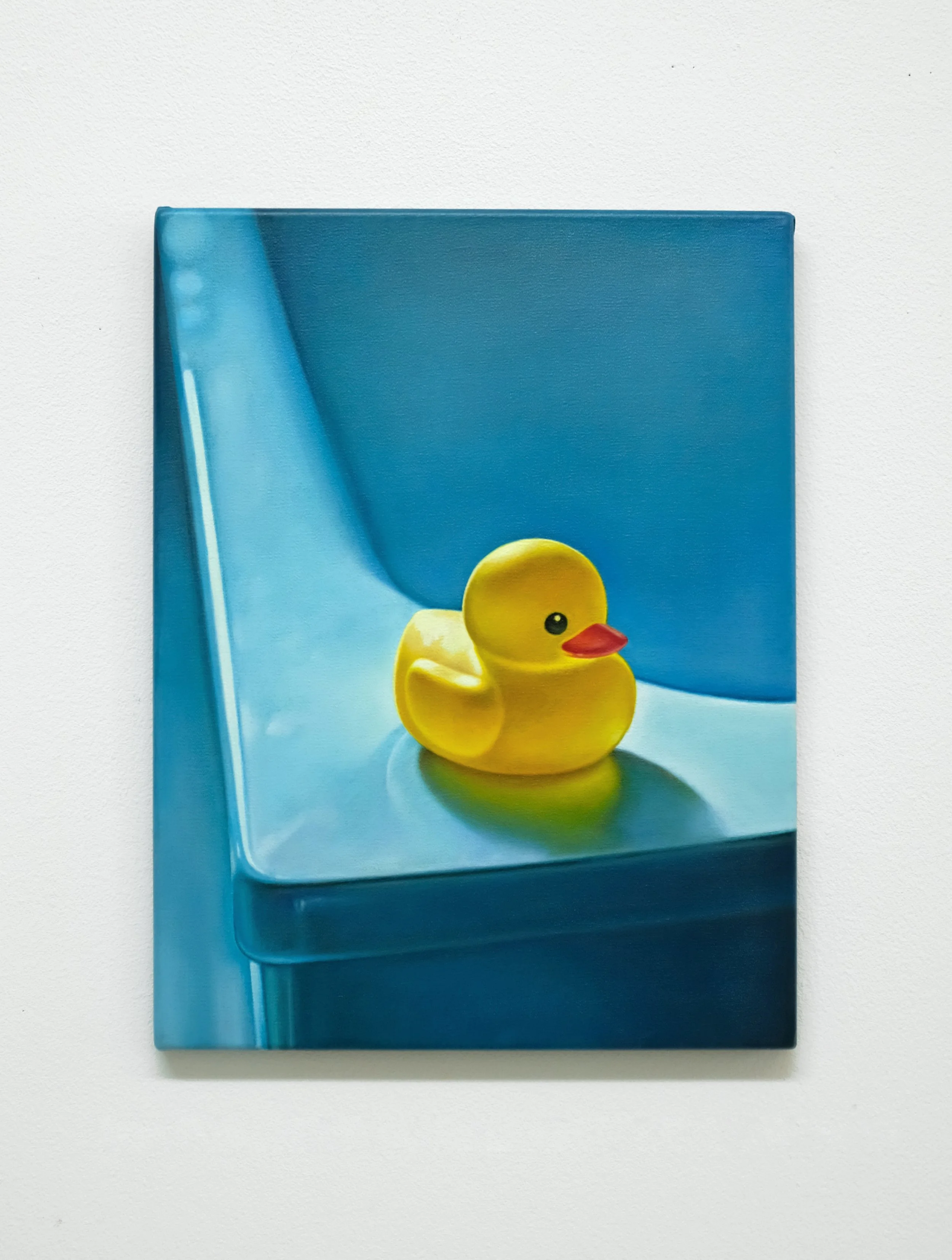 Dry run | 41 x 31 cm | oil on canvas | 2025