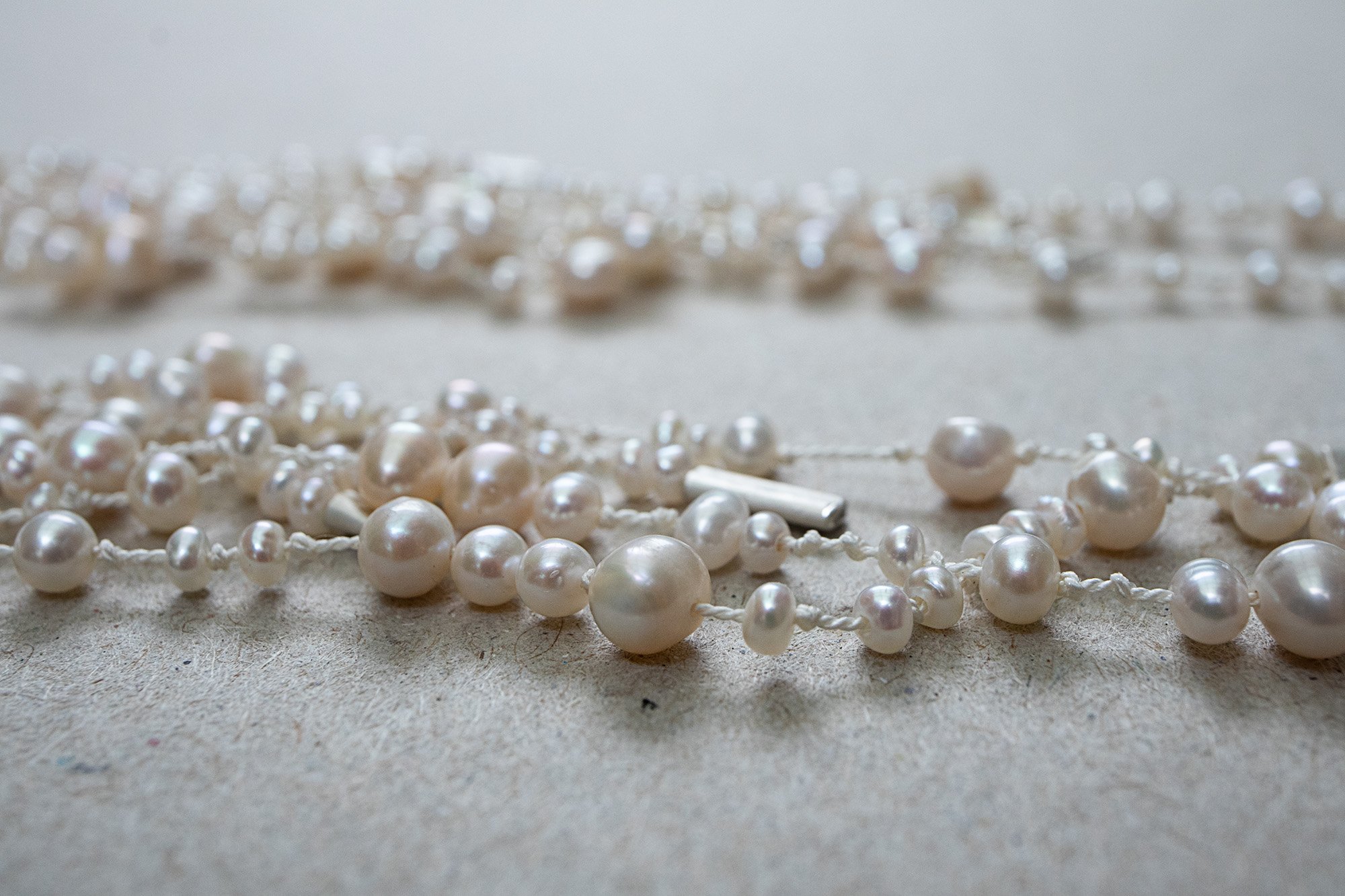 Rainfall earrings_pearls 9ct gold silk_Liv Boyle Jeweller_6723.jpg