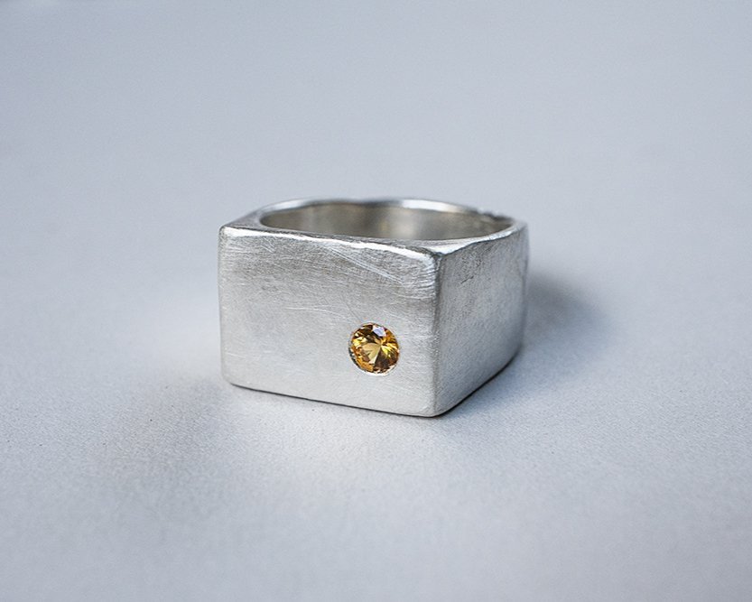 East Ring I Yellow Sapphire Liv Boyle Jeweller