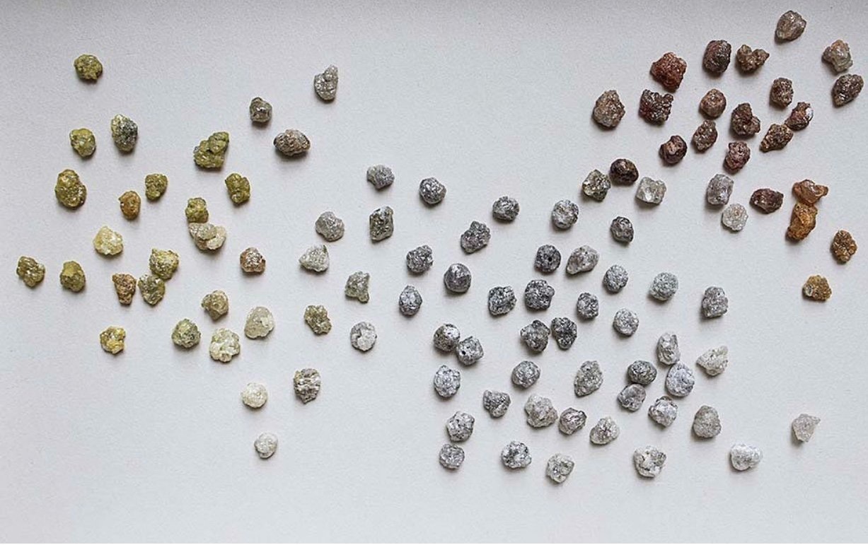 Deep Rock Single Diamond Stud Silver Liv Boyle Jeweller