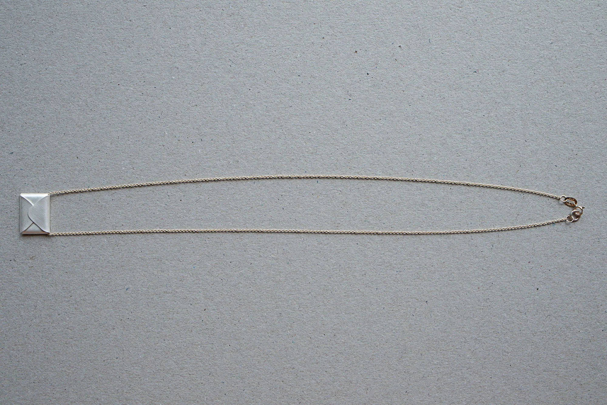 Love Letter necklace_bleached fine silver 9ct gold chain_Liv Boyle jeweller_6560.jpg