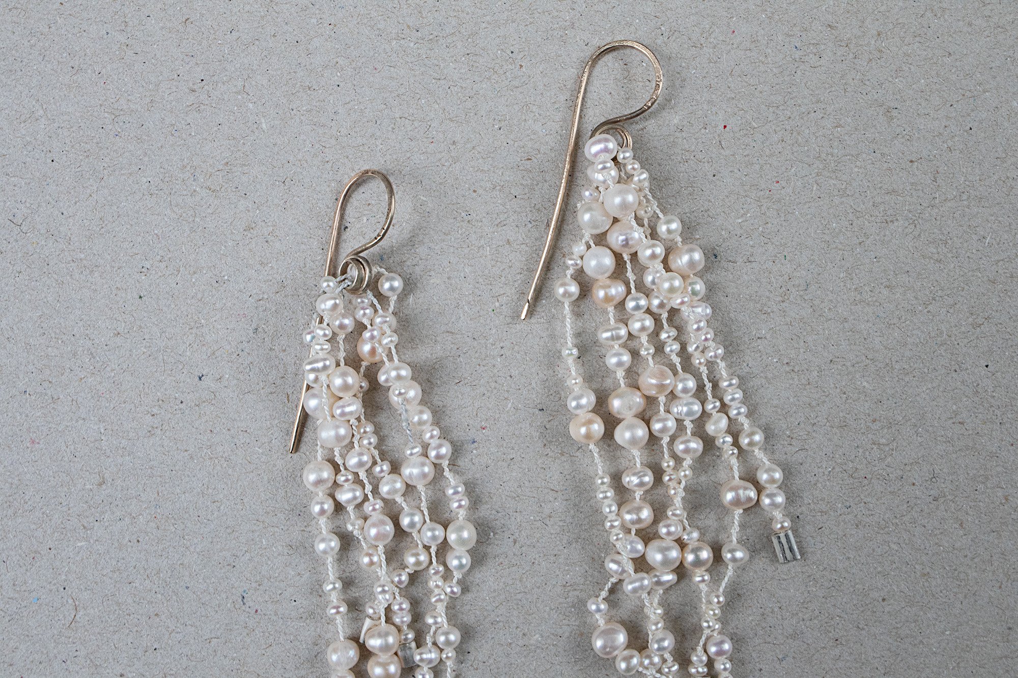 Rainfall earrings_Pearls 9ct gold silk_Liv Boyle Jeweller_6721.jpg