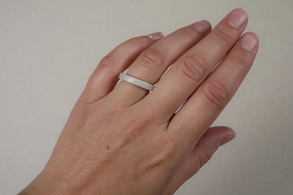 Water ring_MOP, fine silver 18ct gold_Liv Boyle Jeweller.jpg