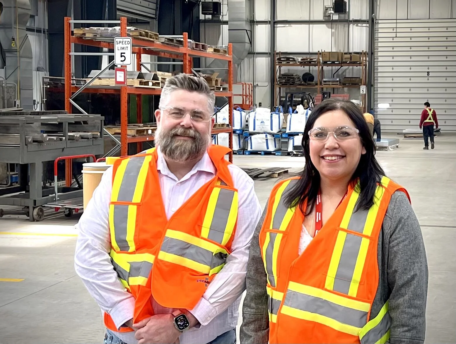 Brooks HR Group visits Pro Metal Indigenous Hiring Michelle Brooks