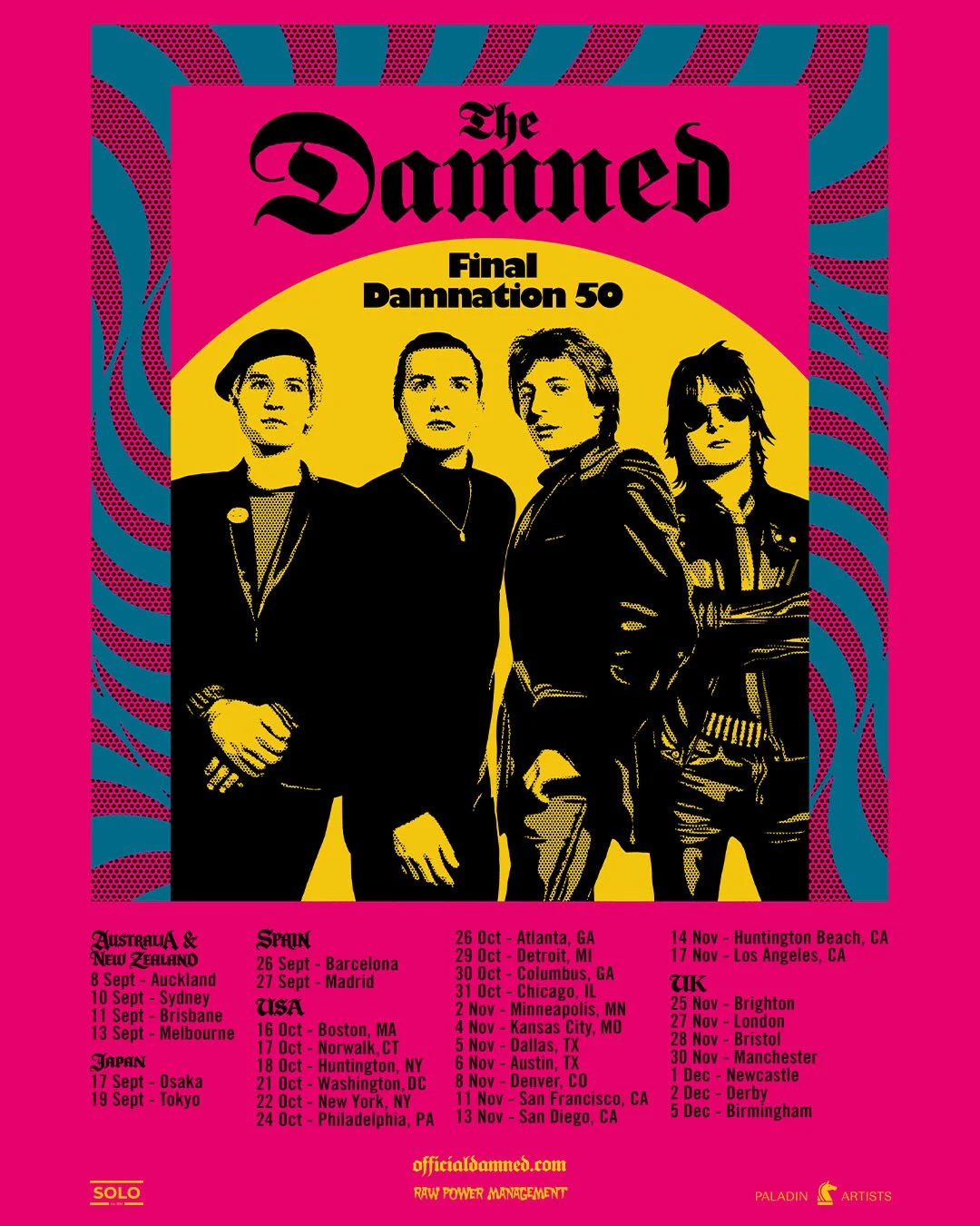 The Damned Final Damnation World Tour