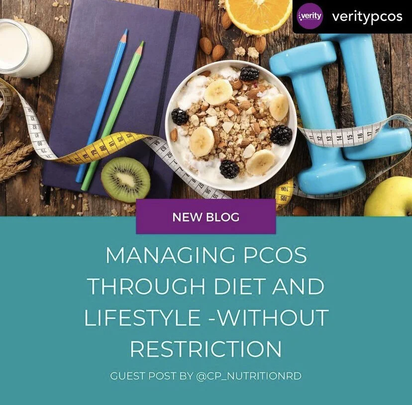 Guest Blog: Verity PCOS 
