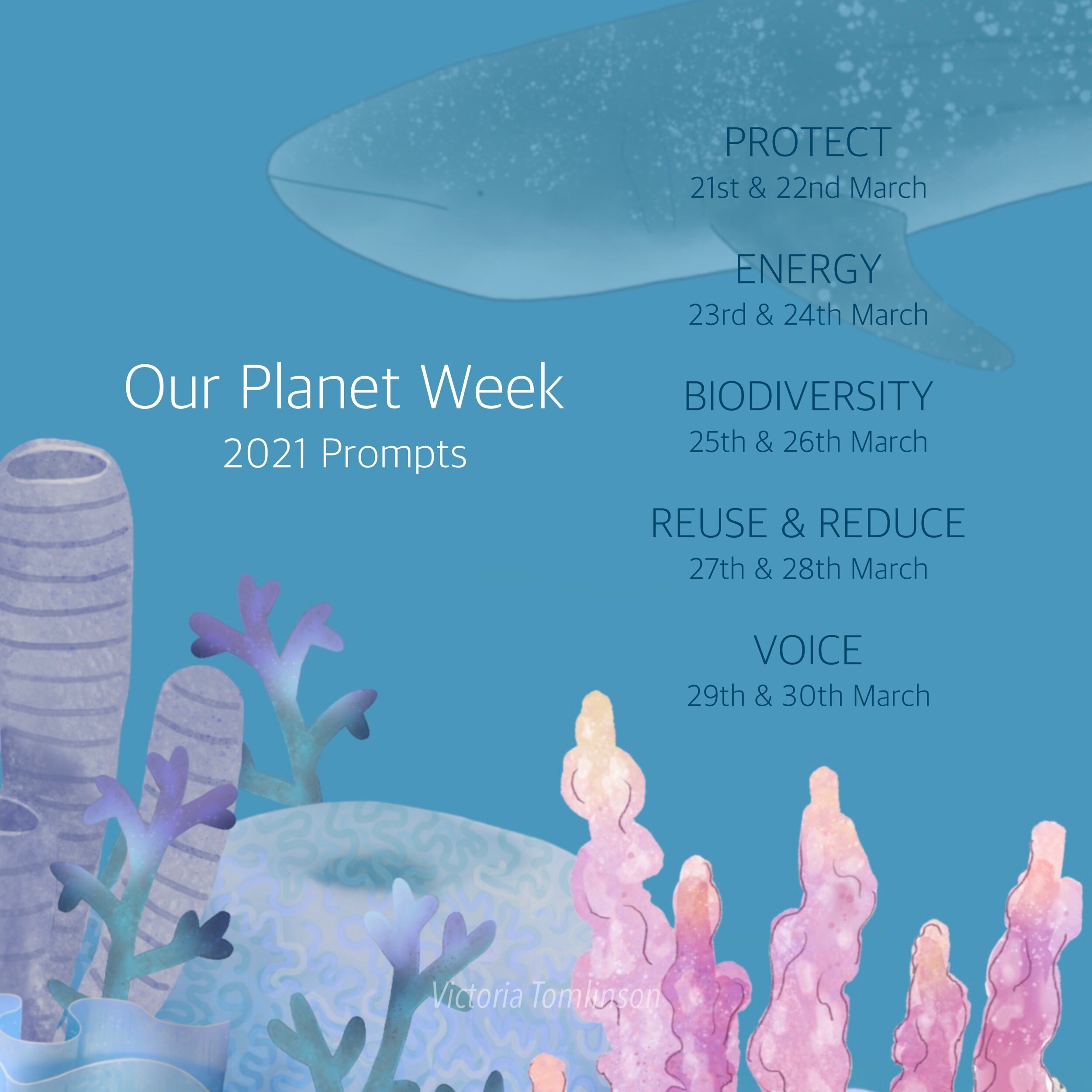 Our Planet Week 2021 Prompts