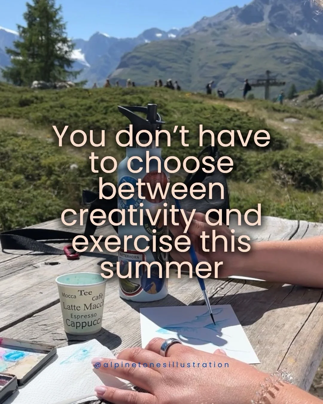 Which would you choose? 👀

______

Creative Summer Activities | Creative Activities in Zermatt | Walk &amp; Watercolour Workshop | Alpine Flowers Watercolour Tutorial | Matterhorn Watercolour Tutorial | Learn Watercolour In Zermatt | Alpine Tones Il