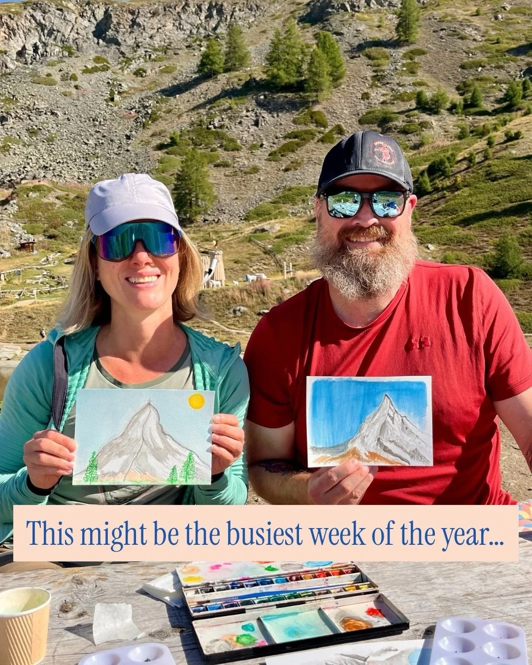 A super busy week for me begins - maybe the busiest of the year! Two markets, a watercolour workshop and the 2027 calendar launch are all in the schedule&hellip; 🎉

&mdash;&mdash;&mdash;&mdash;&mdash;&mdash;

Watercolour Artist | Artist Market Zerma