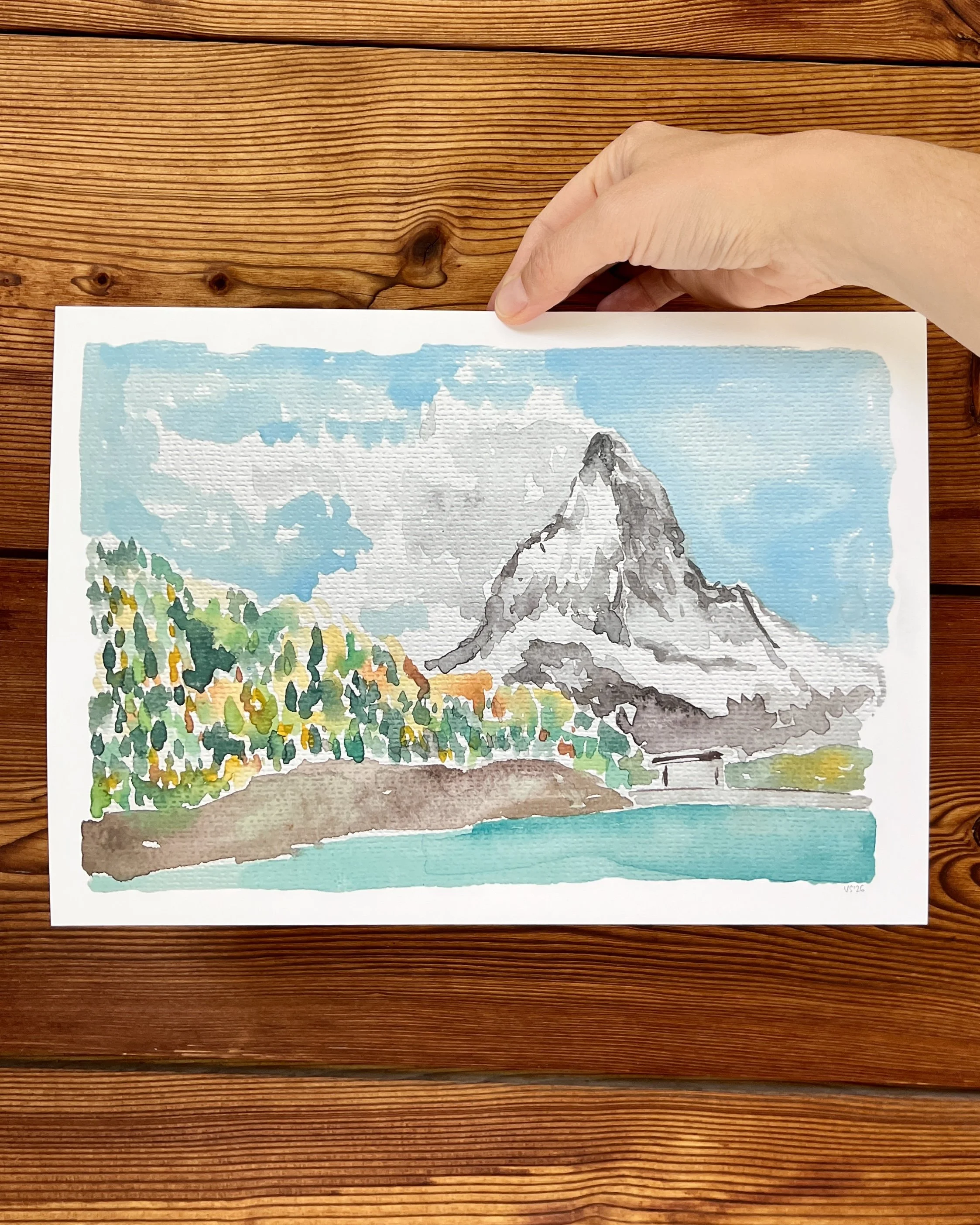 Mosjesee Matterhorn - Alpine Tones Illustration.JPG