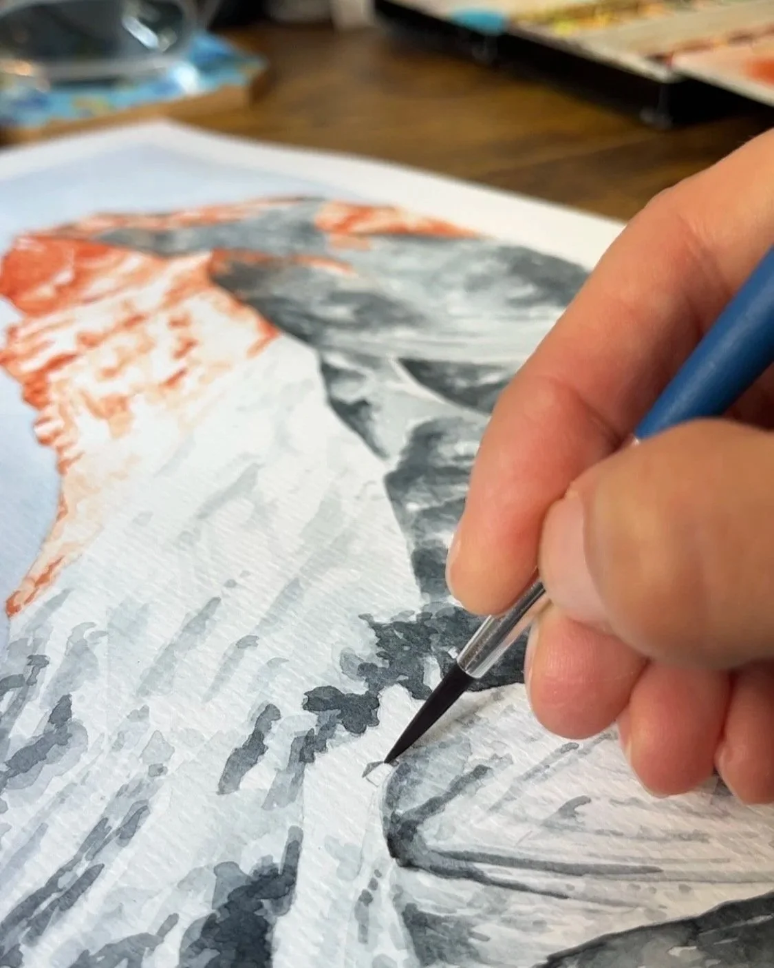 2027+Watercolour+Zermatt+Wall+Calendar+November+Matterhorn+Sunrise+-+Alpine+Tones+Illustration.jpg